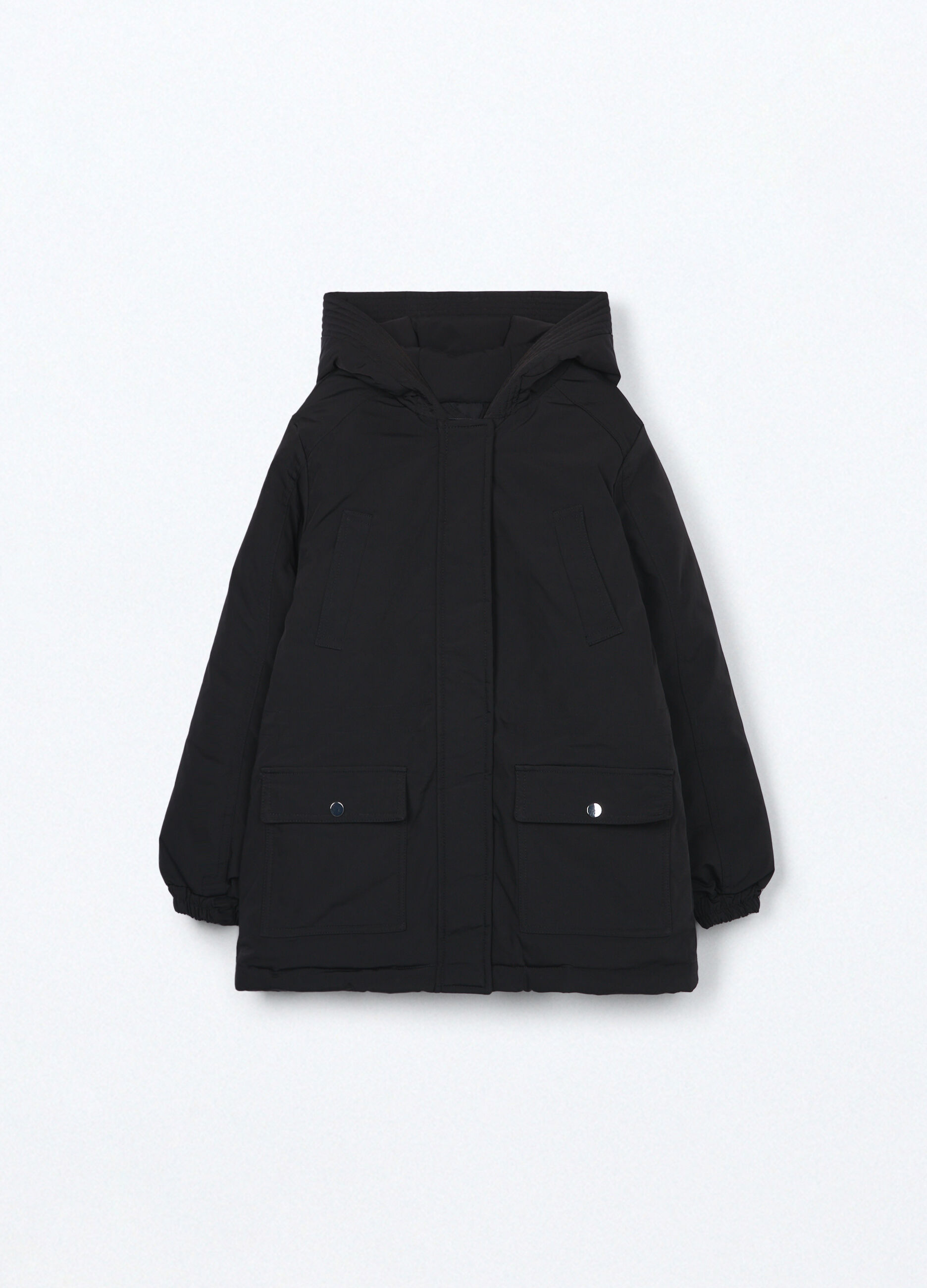 Parka con cappuccio ragazza_0