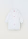 Grembiule con colletto lavorato bambina_0