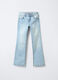 Pantaloni in denim di cotone stretch Flare Fit ragazza_0