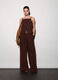 Pantaloni misto lino donna_0