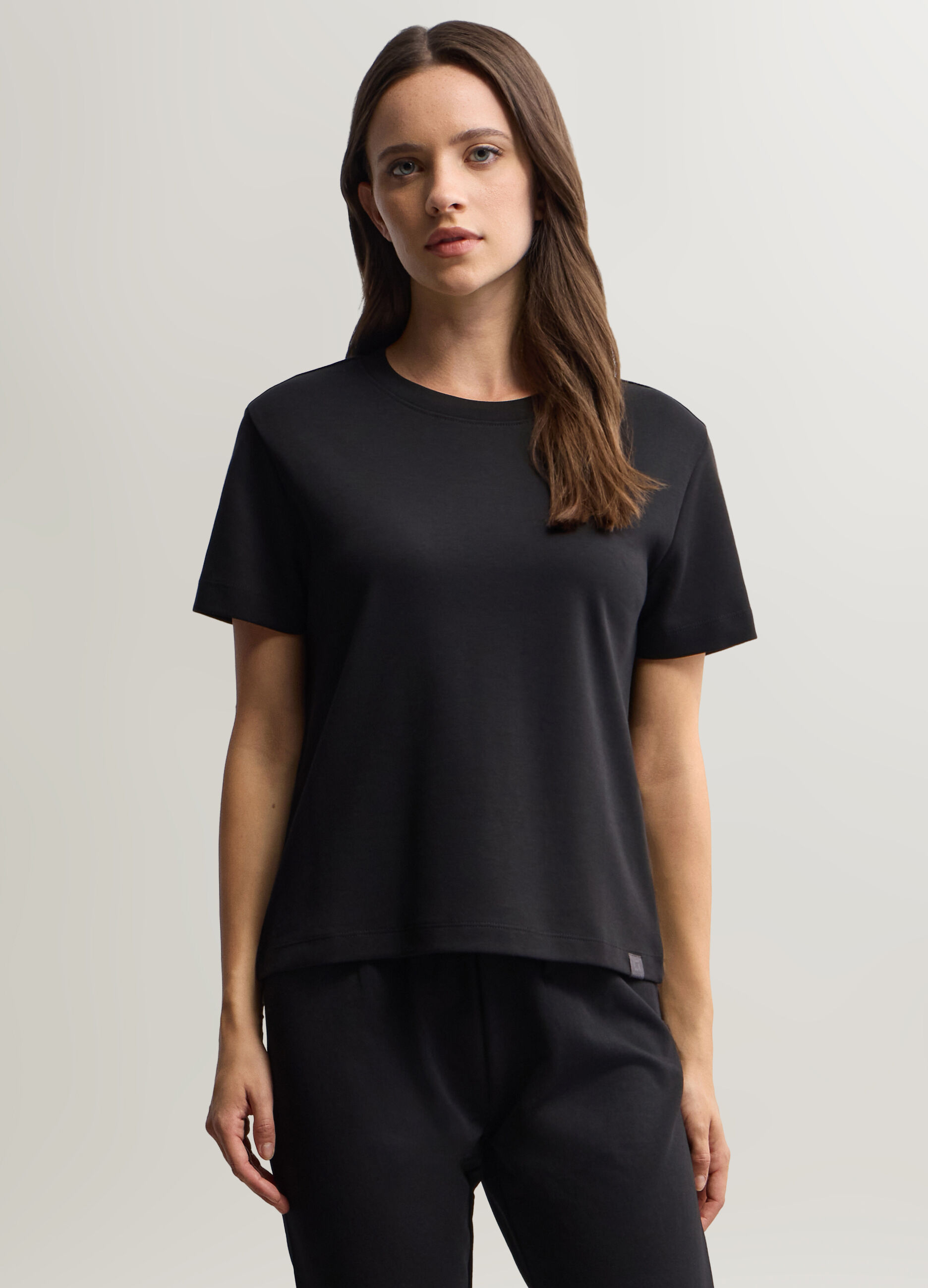 T-shirt girocollo donna