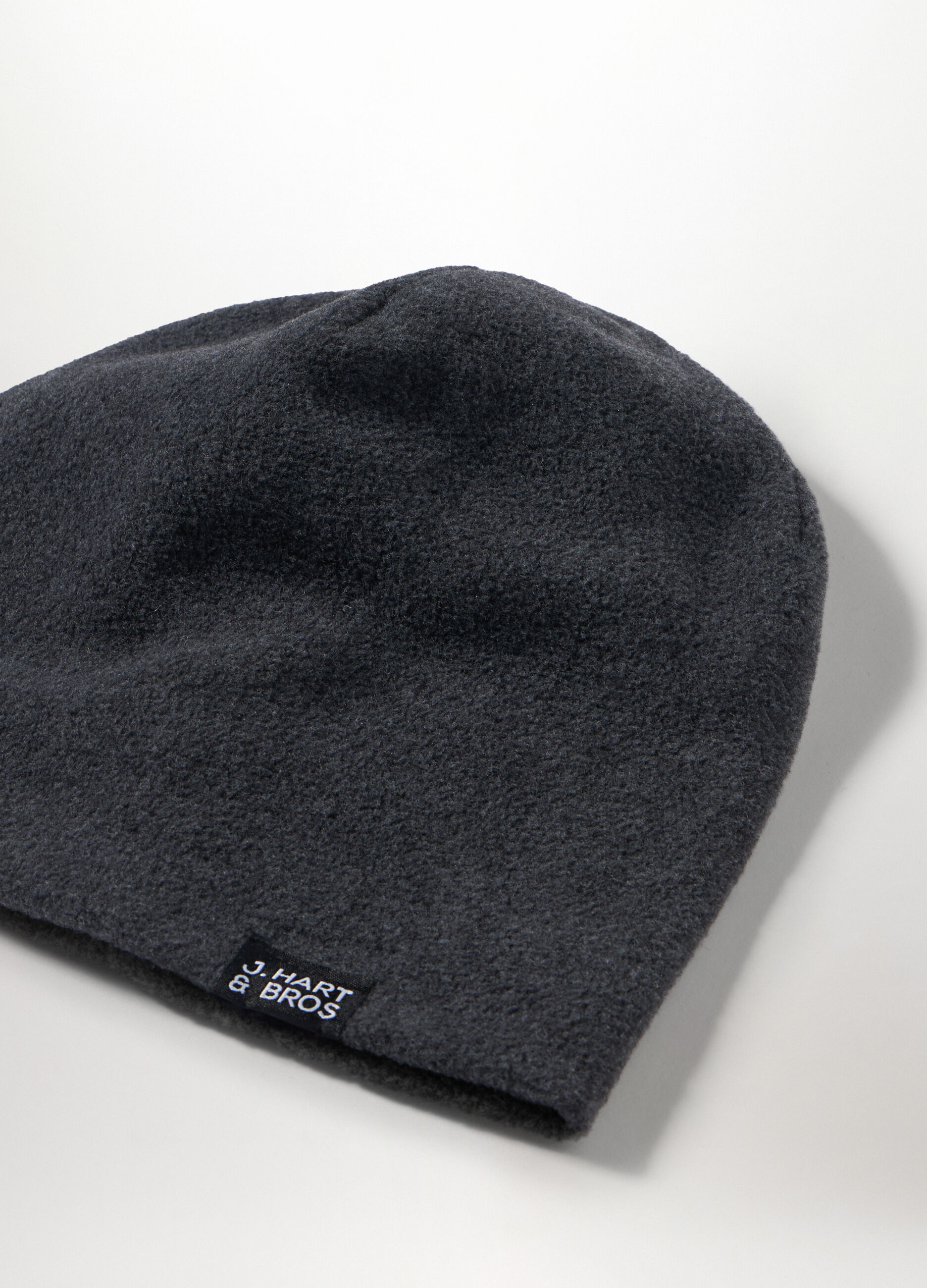 Berretto in pile con logo uomo_2