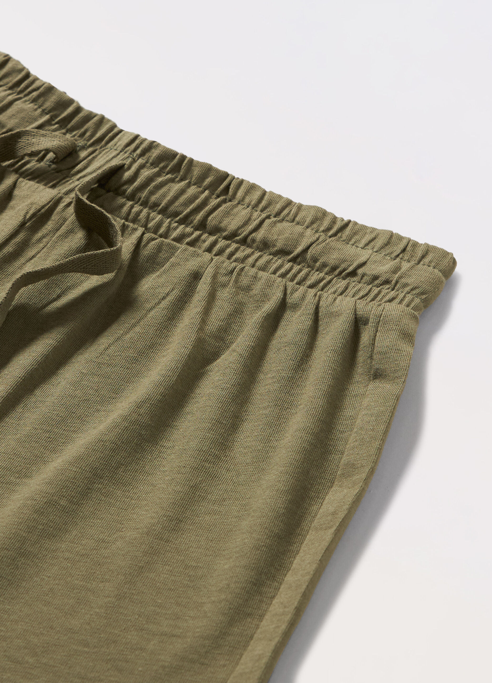 Shorts in jersey di puro cotone ragazza_1