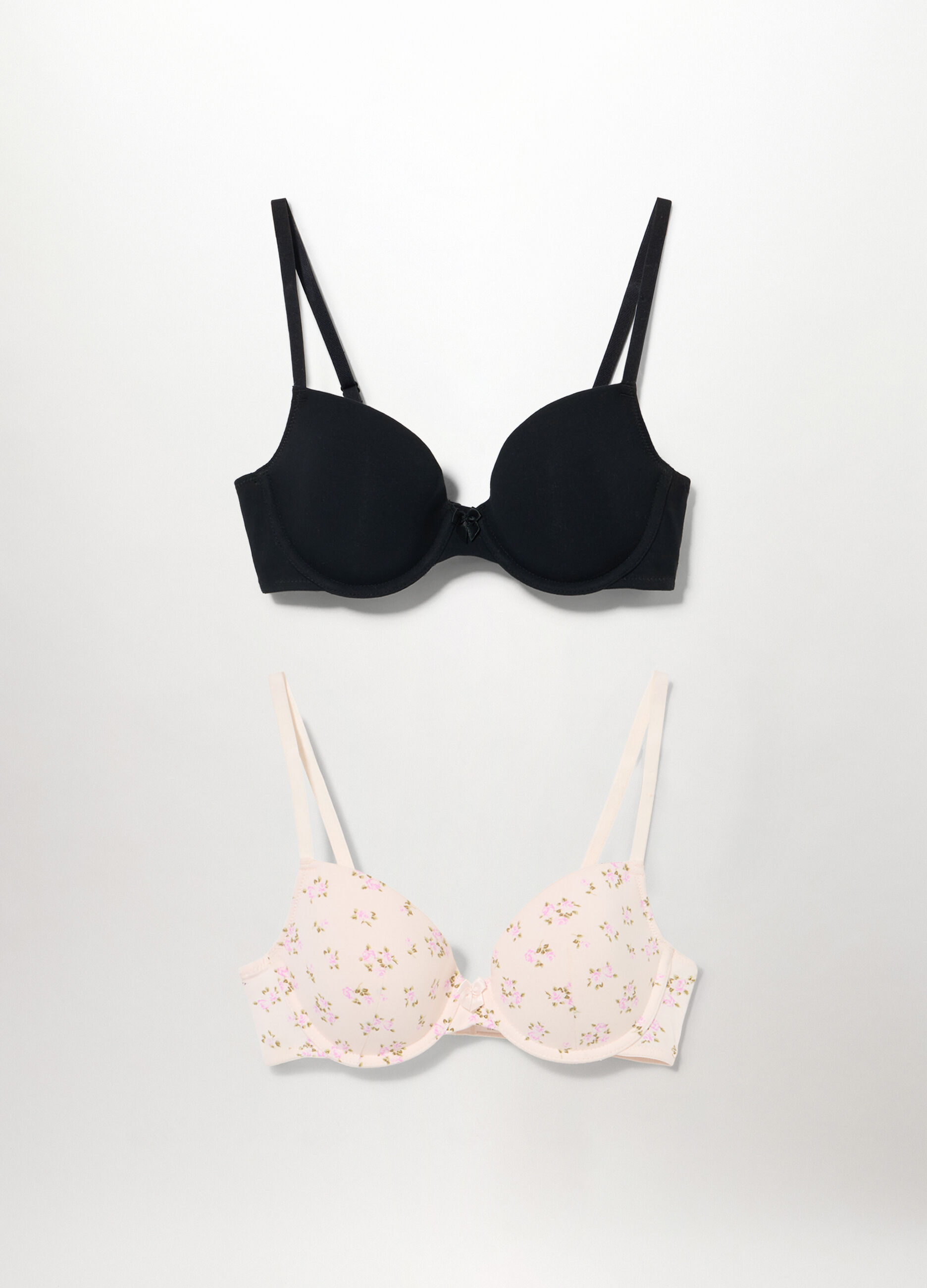 Pack 2 reggiseni imbottiti in cotone_0