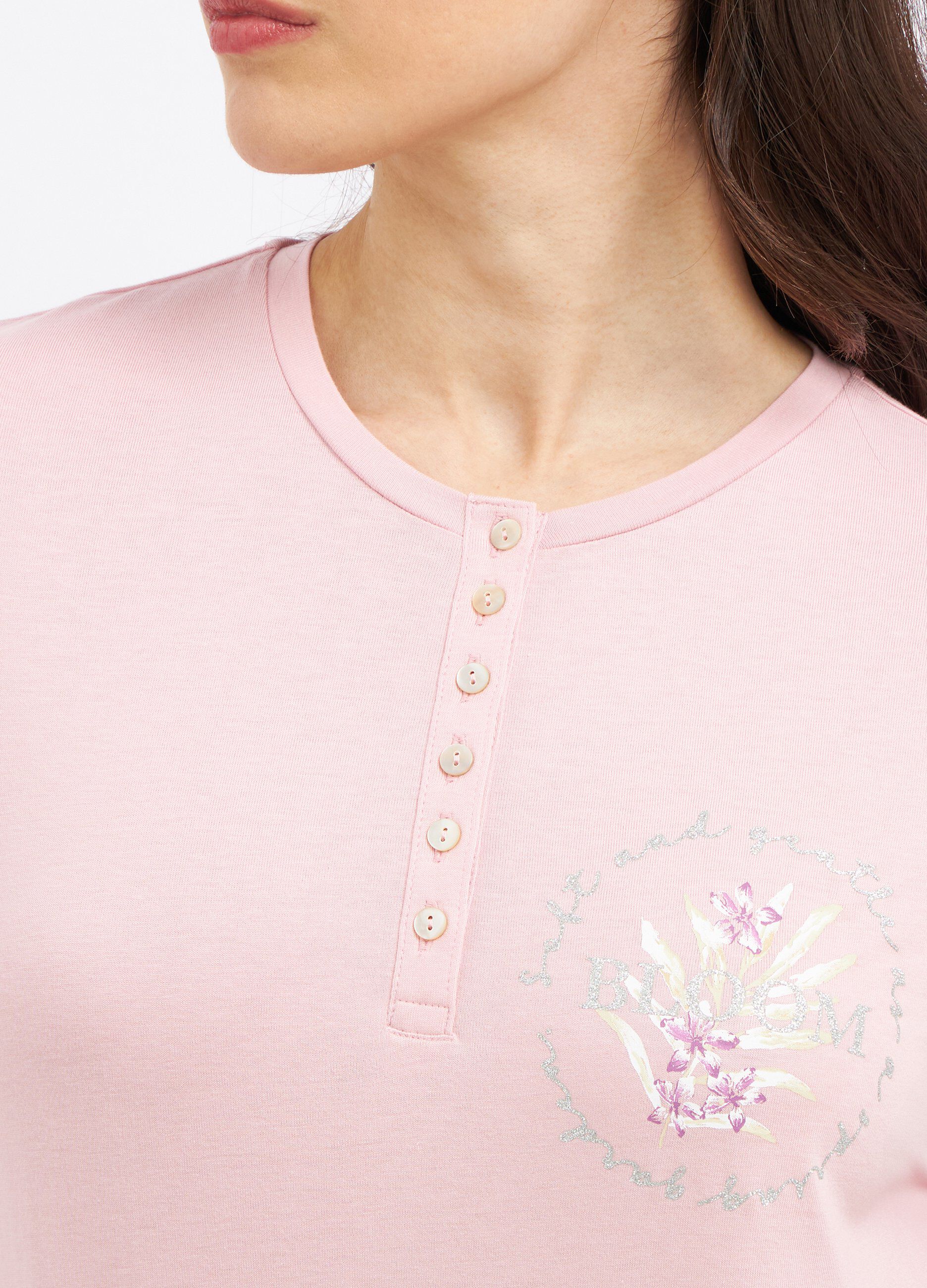 Set pigiama lungo in cotone donna_2