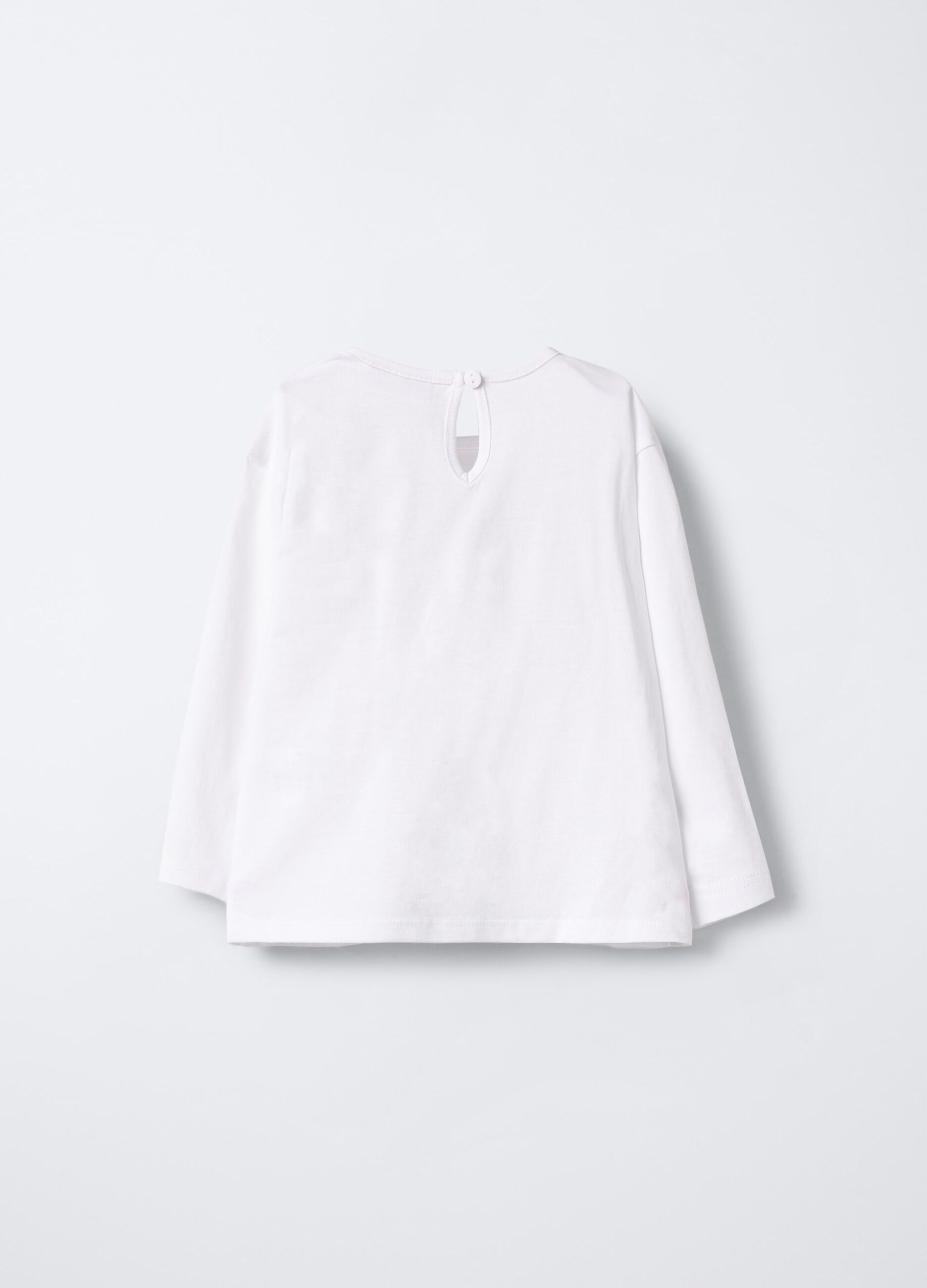 T-shirt in jersey di puro cotone bimba_1
