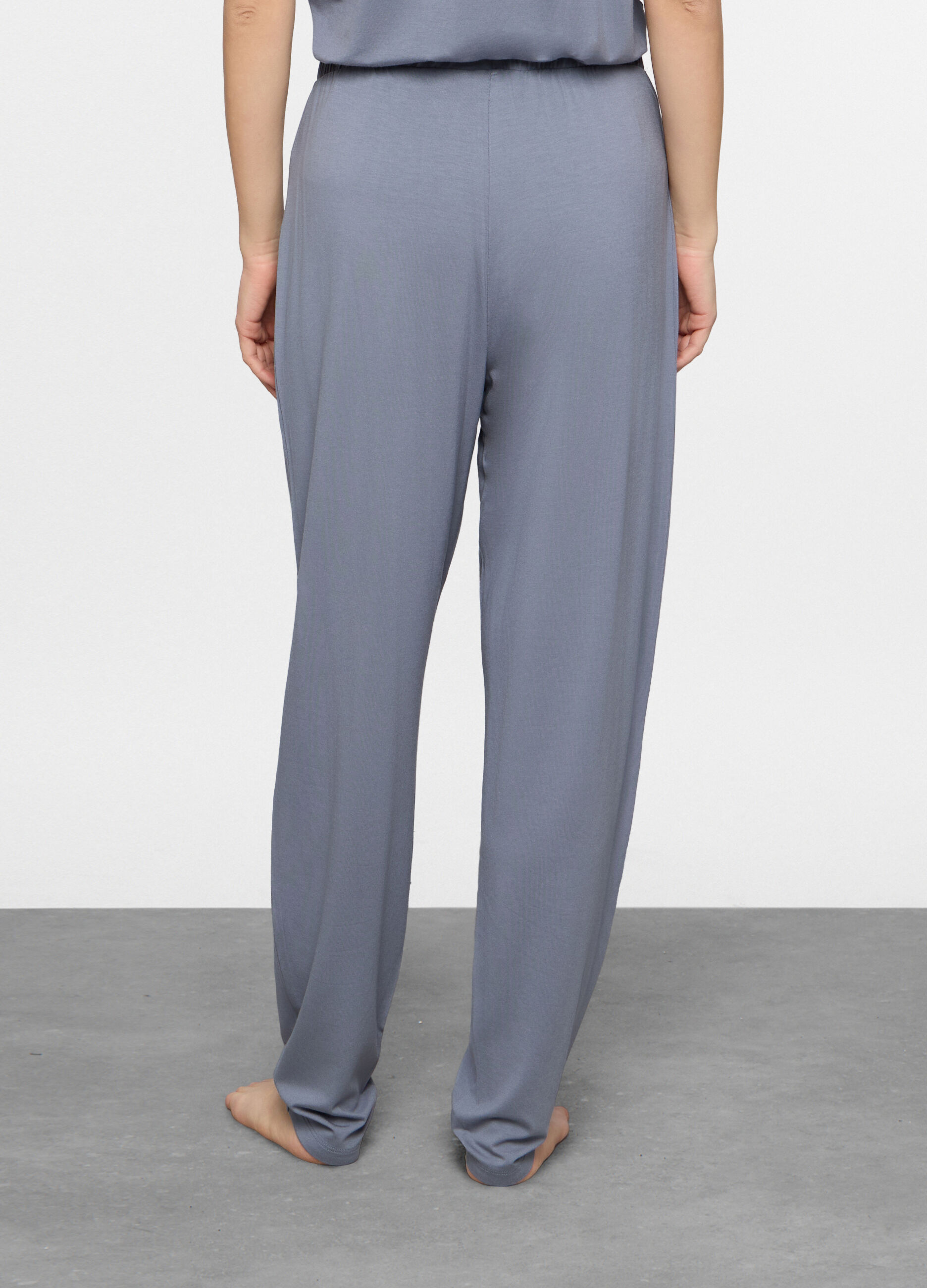 Pantaloni in jersey stretch donna_1
