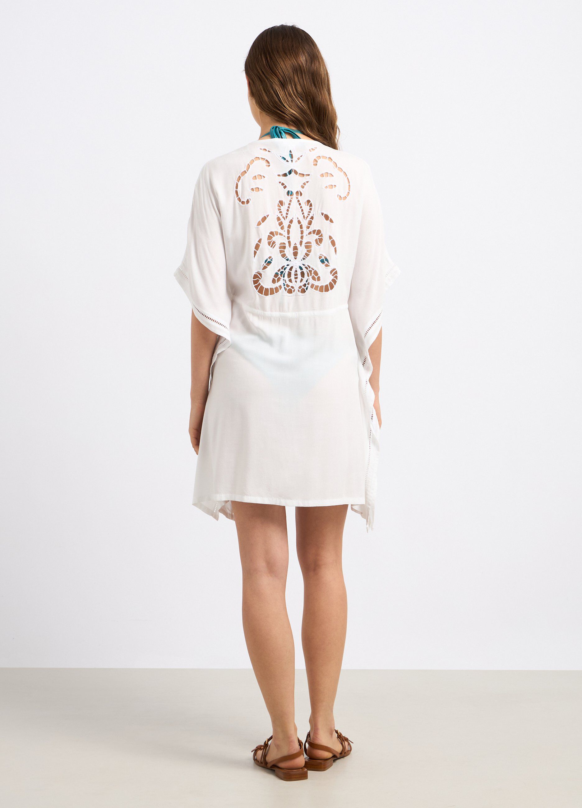 Copricostume in pura viscosa donna_1