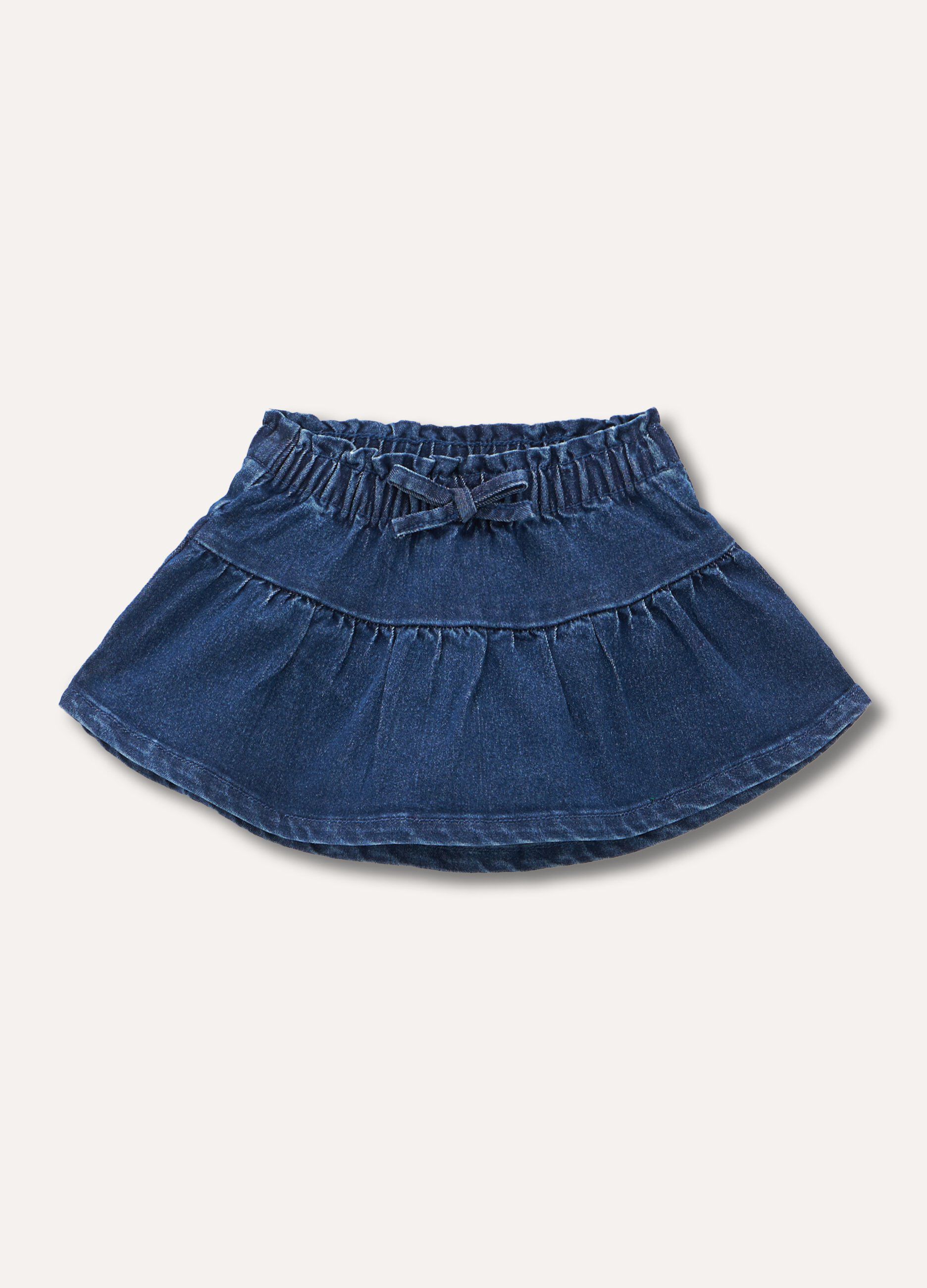 Gonna in denim neonata_0