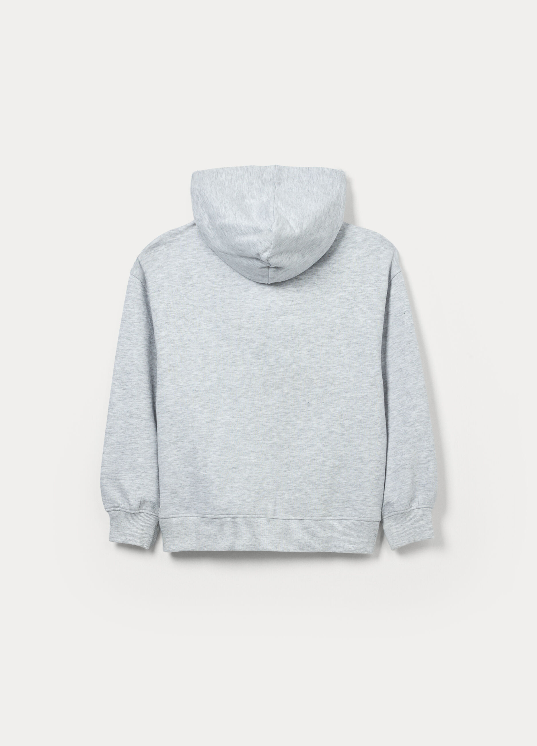 Felpa hello Kitty in french terry con cappuccio ragazza_1