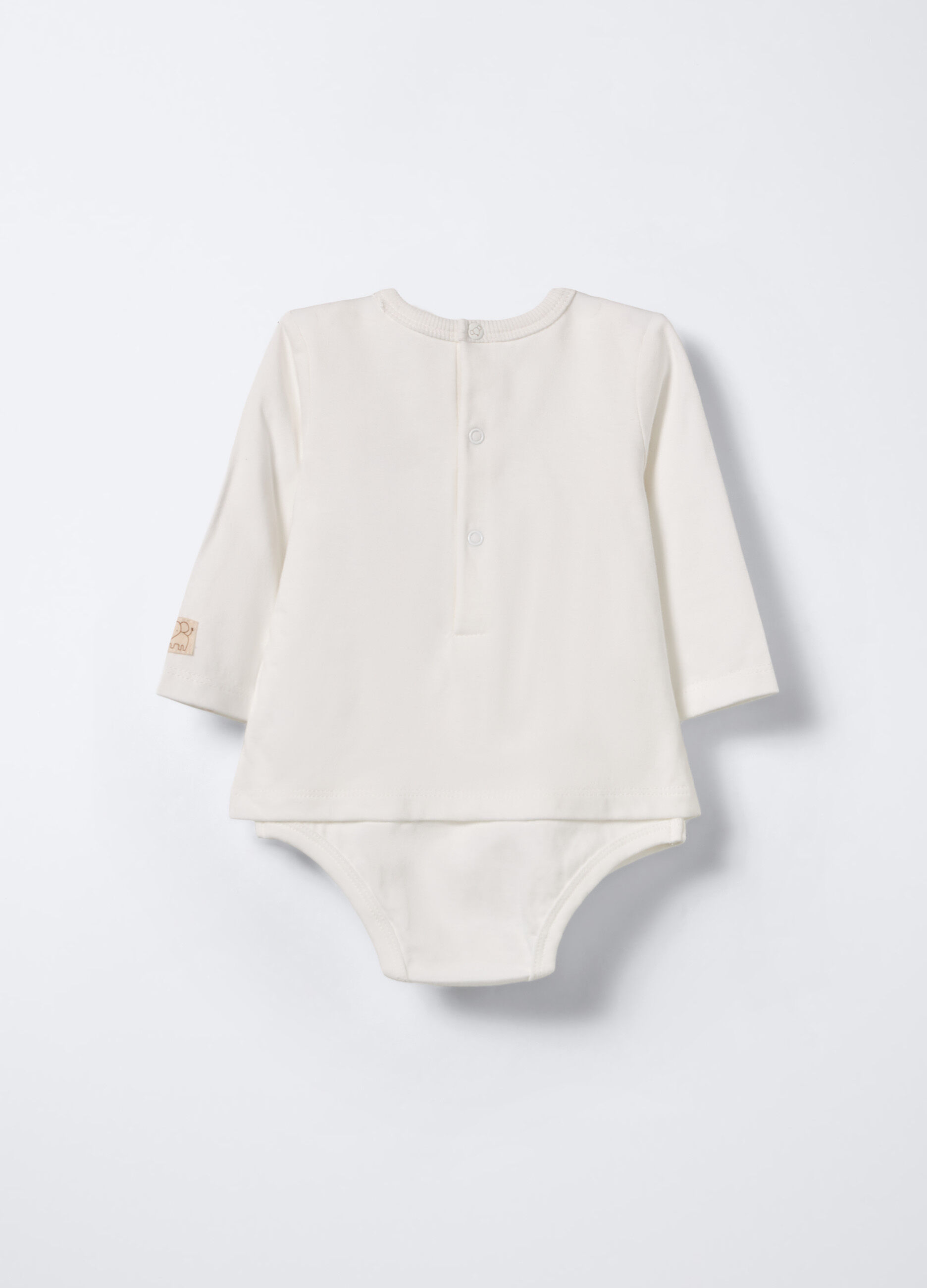 Body in jersey di puro cotone neonato