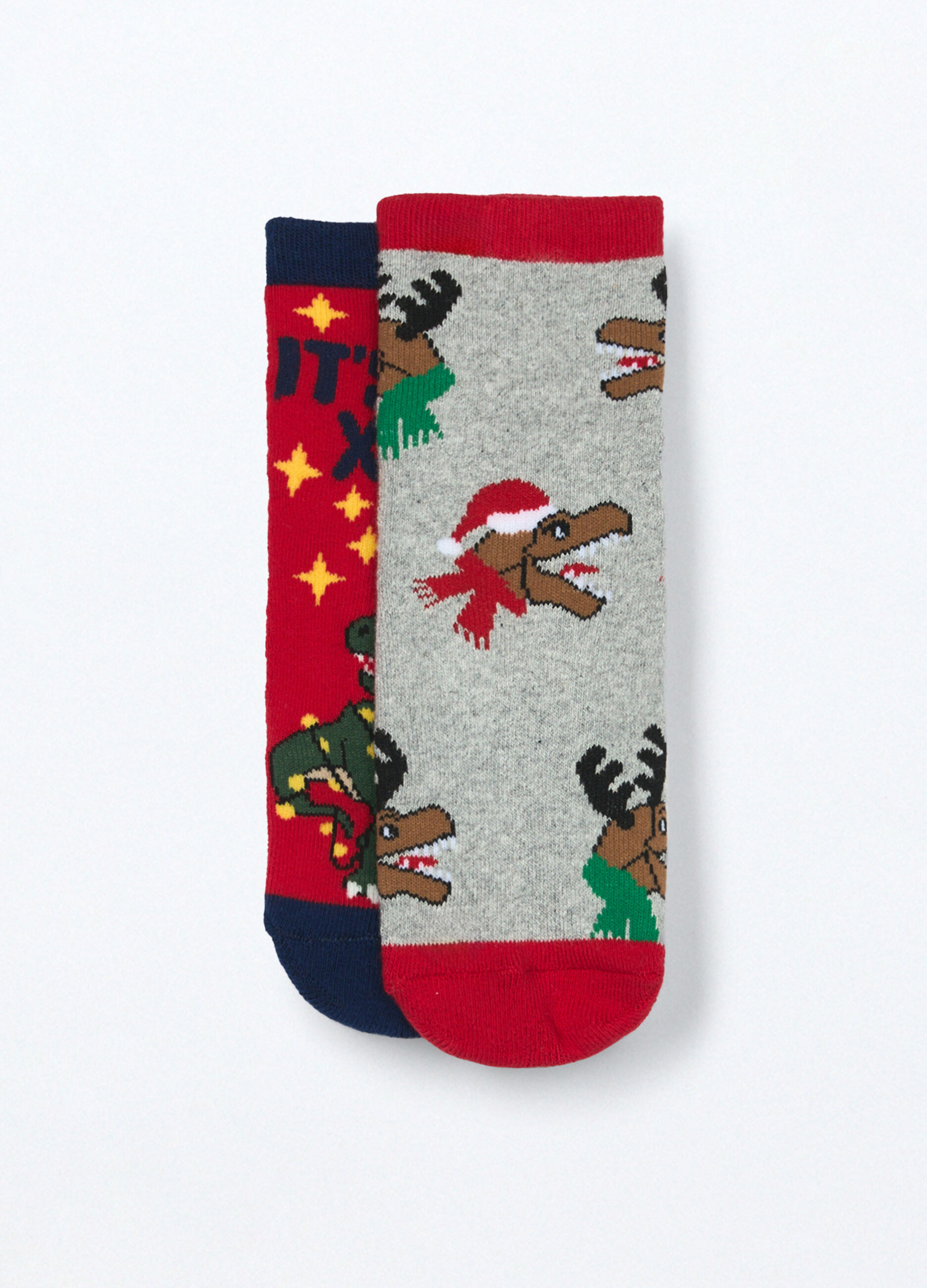 Pack 2 calze antiscivolo natalizie bambino_0