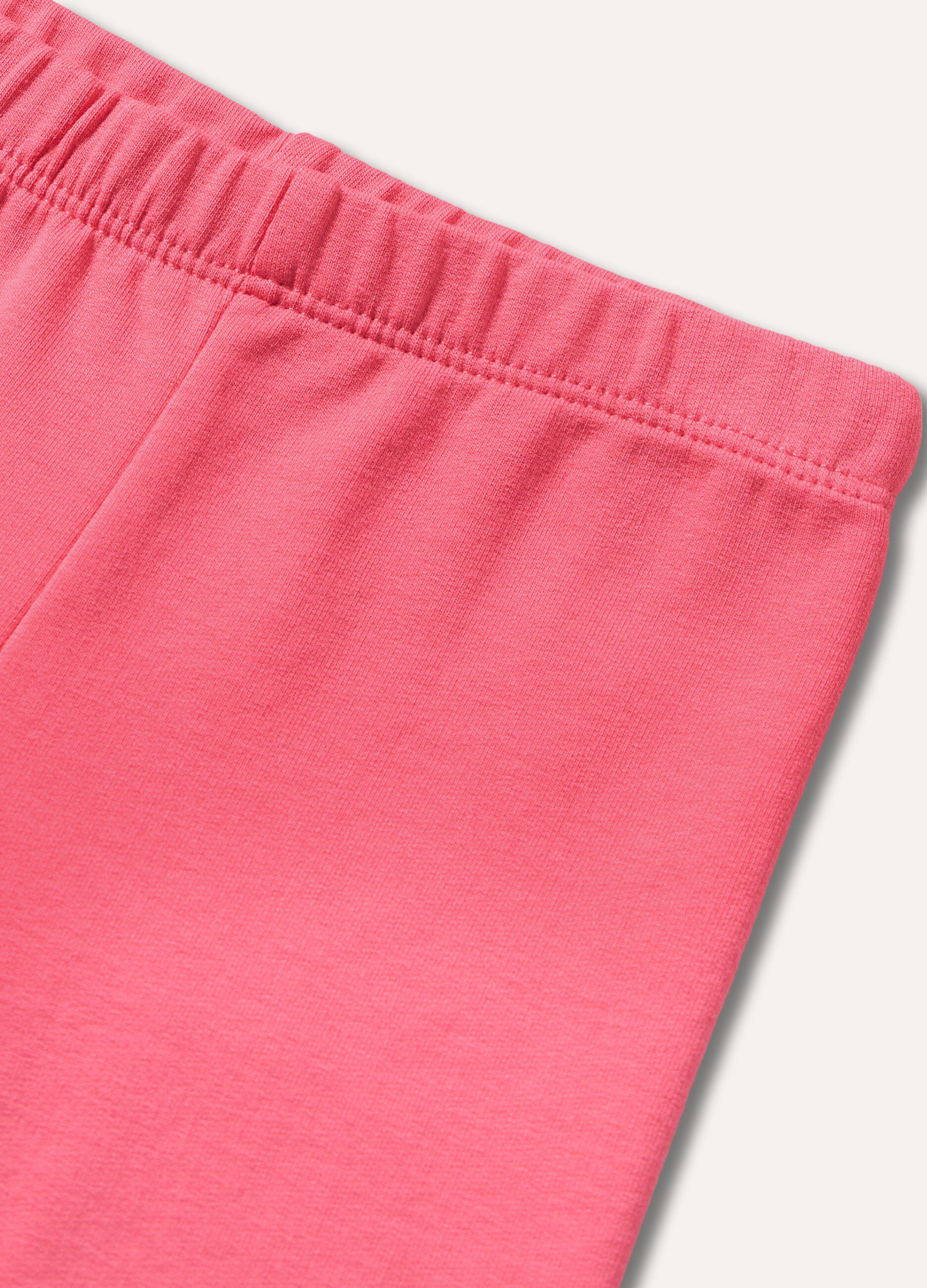 Leggings in cotone stretch neonata_1