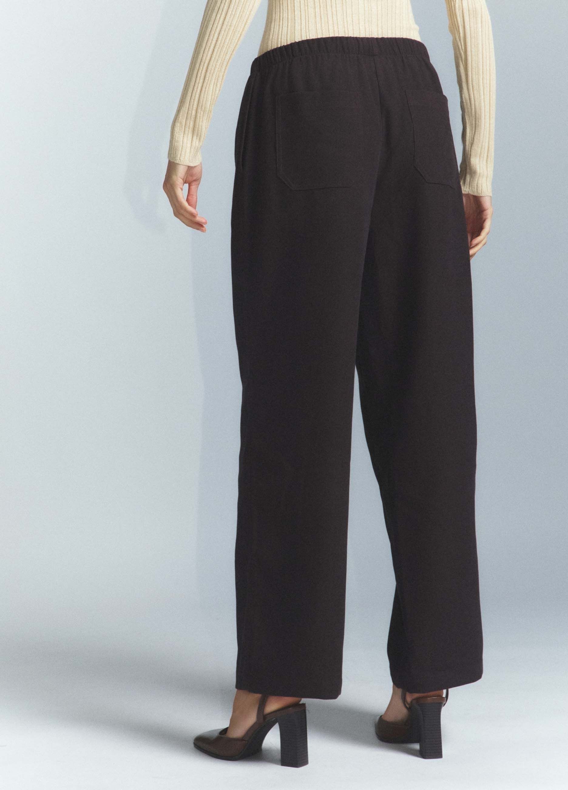 Jogger Straight Fit in Twill stretch donna_3