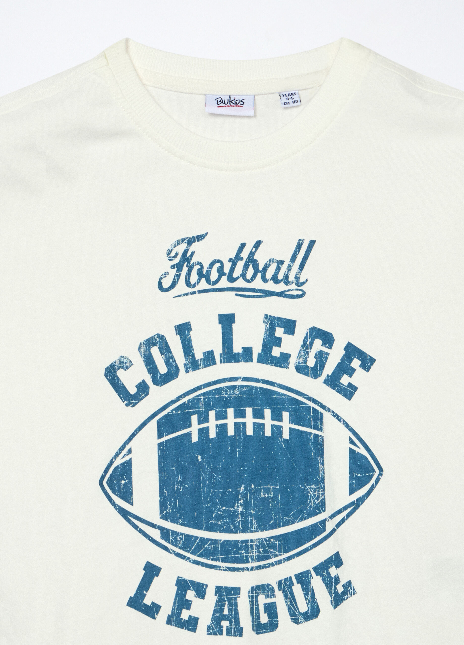 T-shirt a maniche lunghe in puro cotone jersey bambino_2