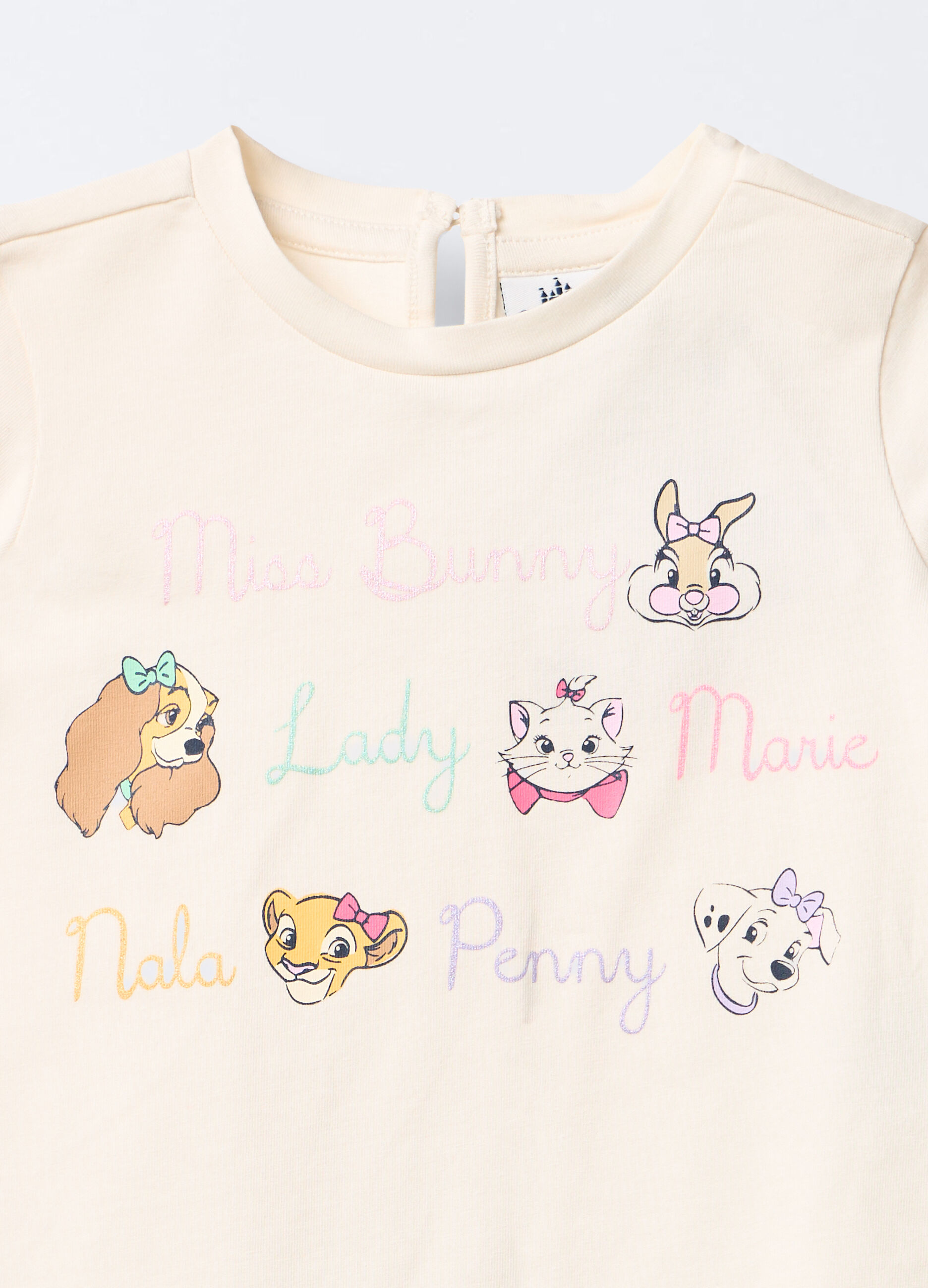 T-shirt Disney in jersey di cotone stretch bimba_2