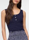 Canotta fitted in costina stretch donna_2