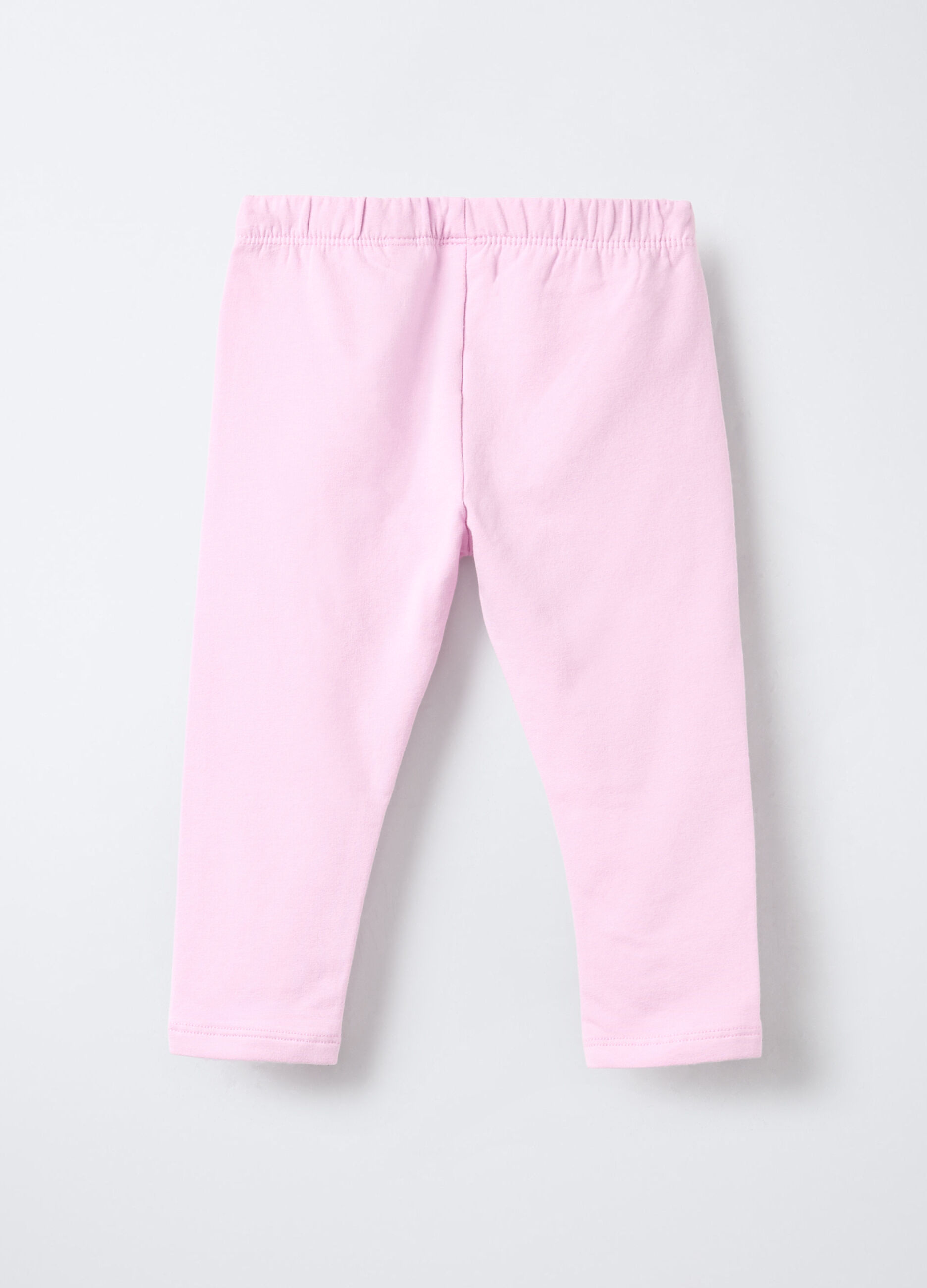 Leggings in felpa di cotone stretch Skinny Fit bimba_1