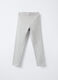 Leggings in cotone garzato stretch Fit Slim bambina_0