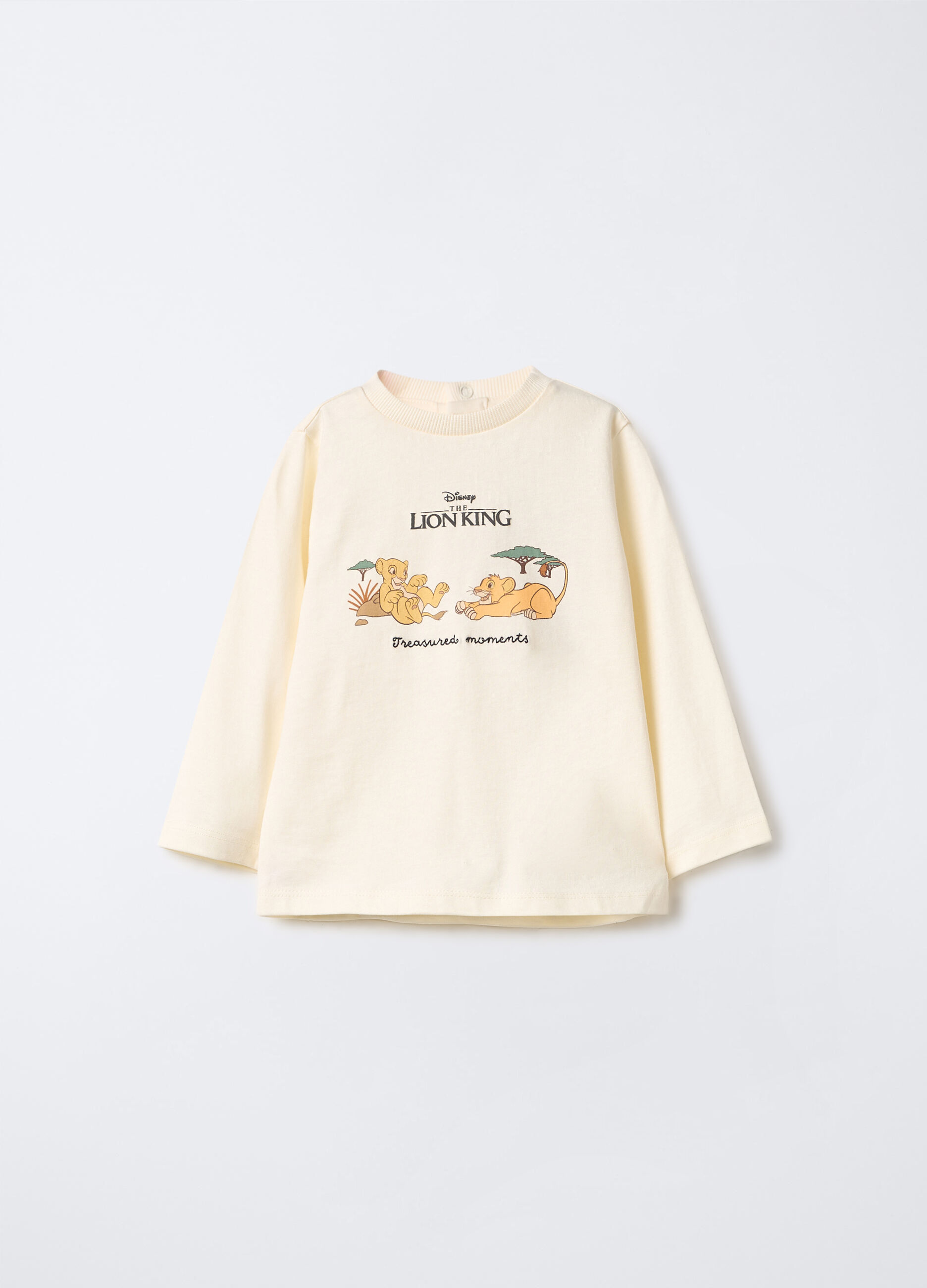 T-shirt Disney in jersey di puro cotone neonato_0