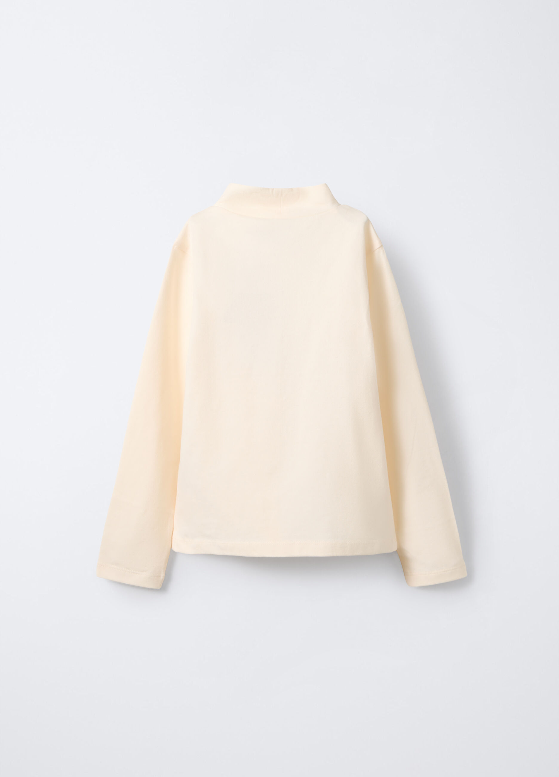 T-shirt Minnie a maniche lunghe in cotone stretch regular fit bambina_1