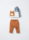 Jogging set in puro cotone garzato bimbo_0