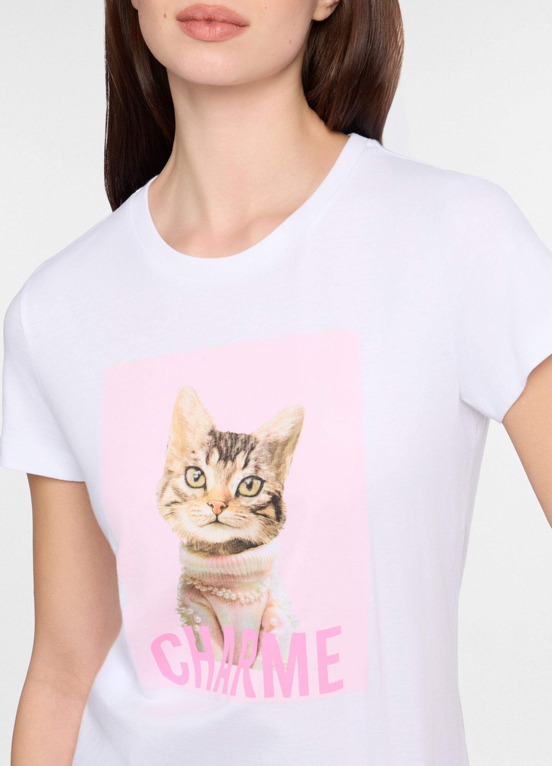 T-shirt girocollo donna_2