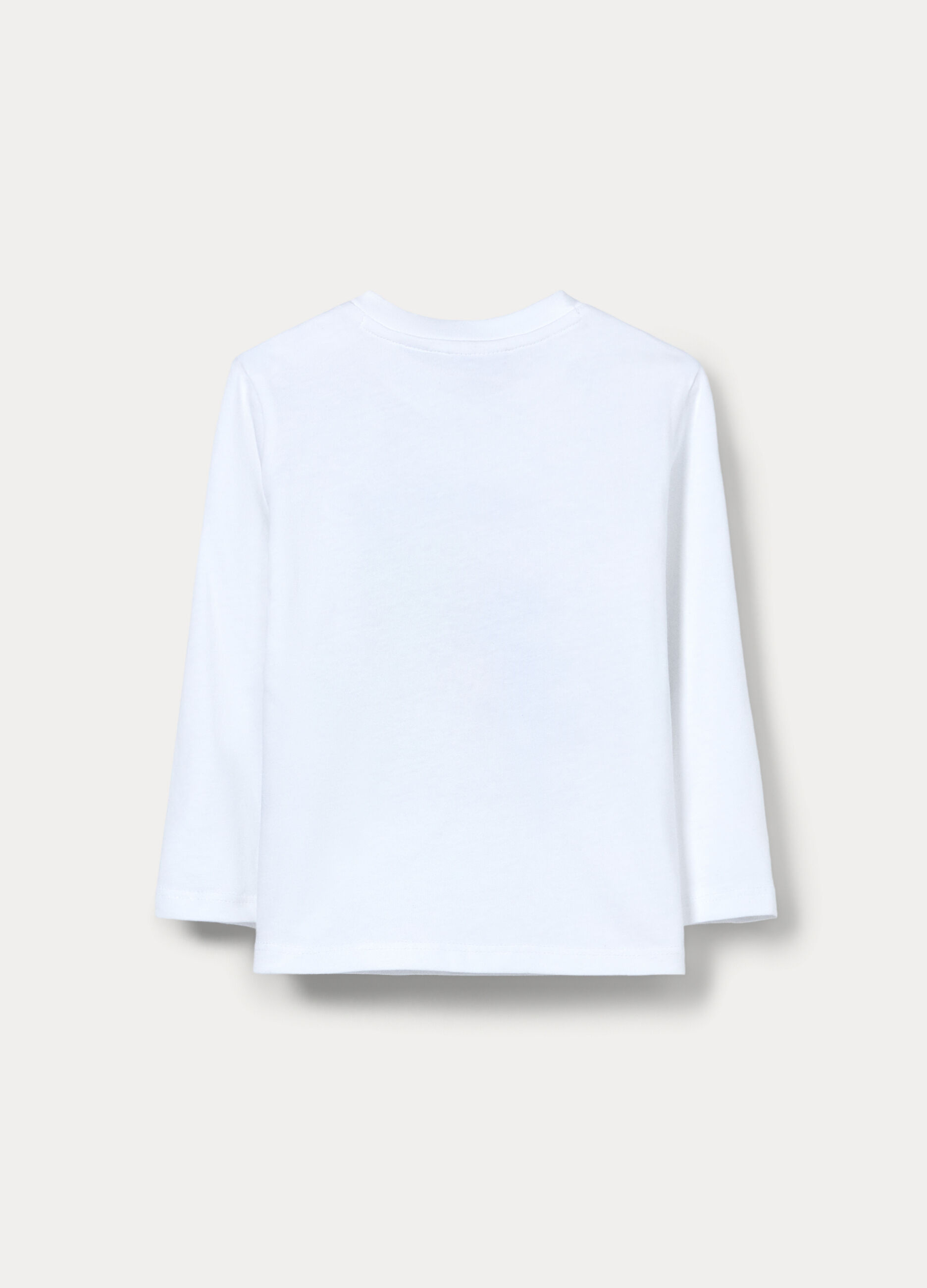 T-shirt in jersey di puro cotone bimbo_1