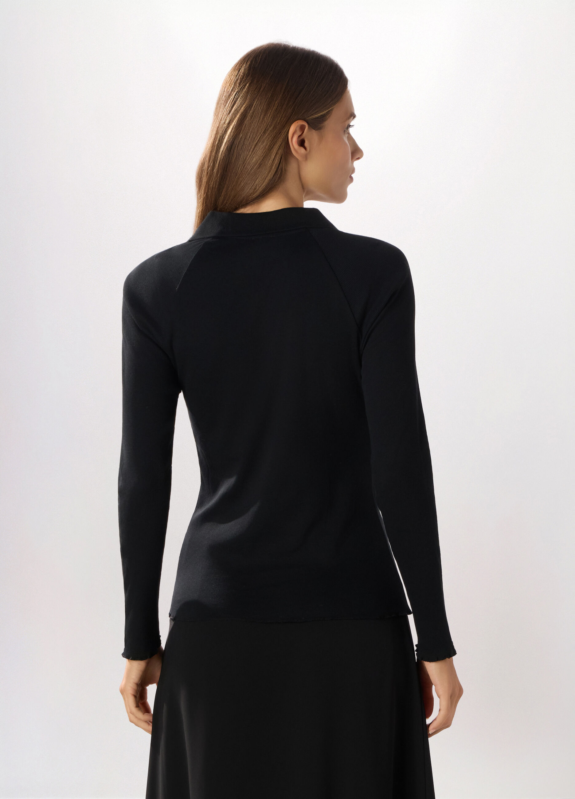 Polo in cotone donna_1