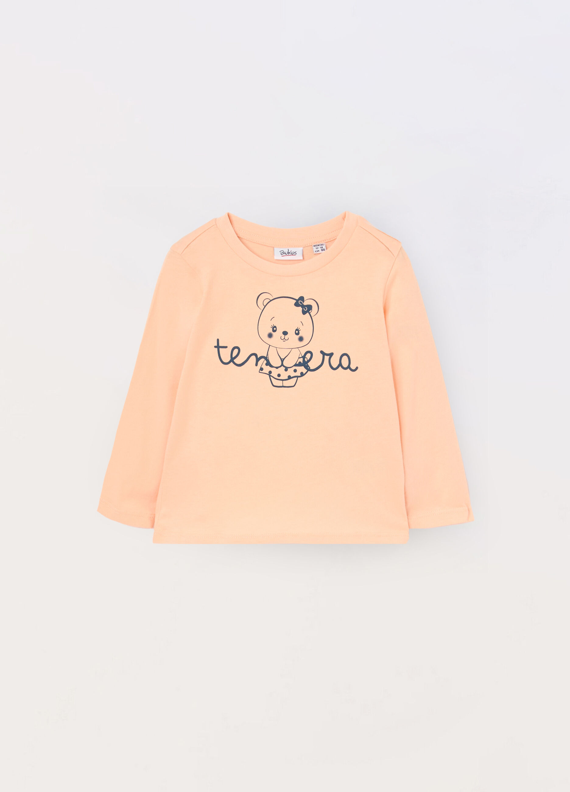 T-shirt in jersey di puro cotone neonata_0
