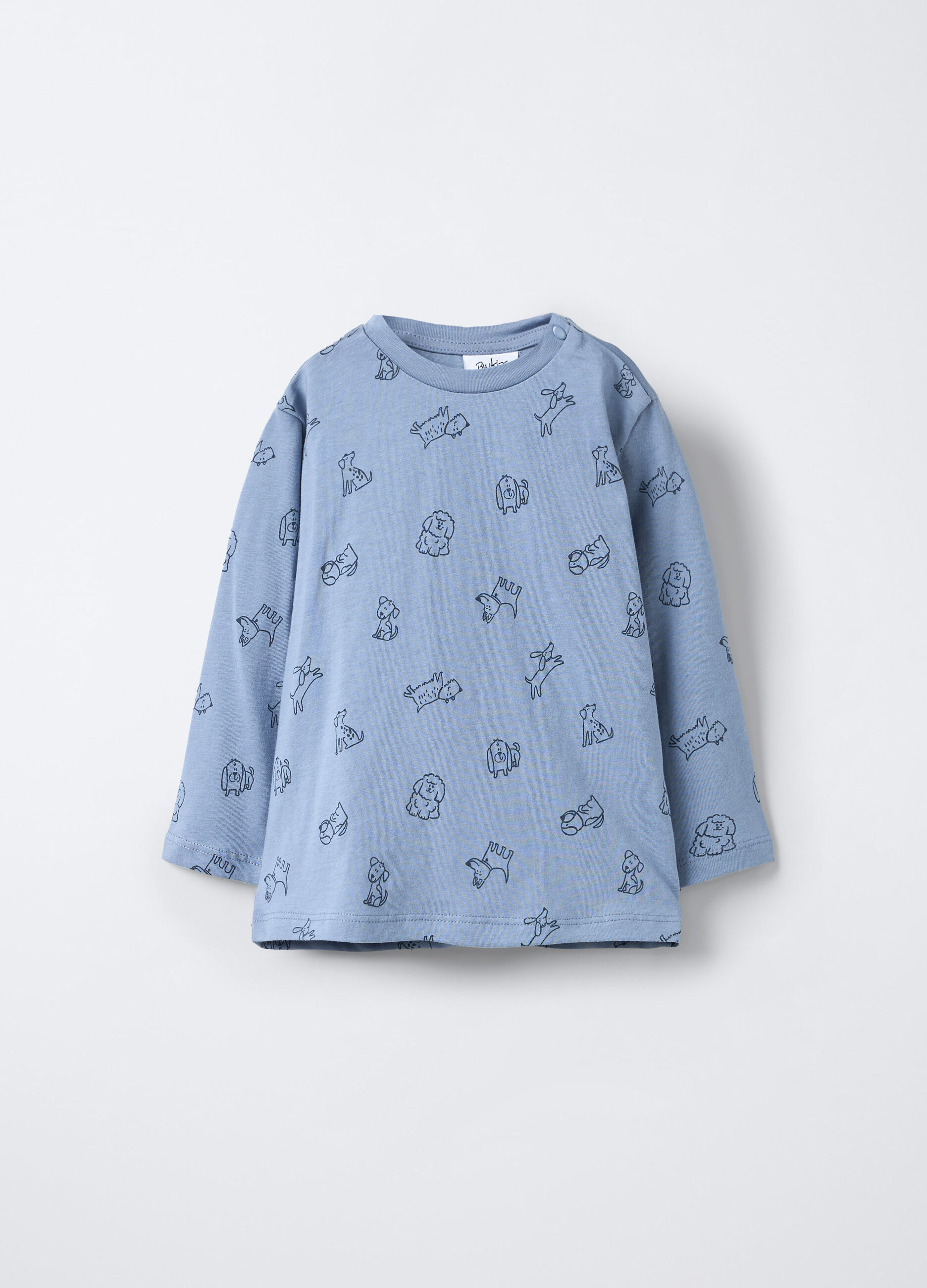 T-shirt in jersey di puro cotone bimbo_0