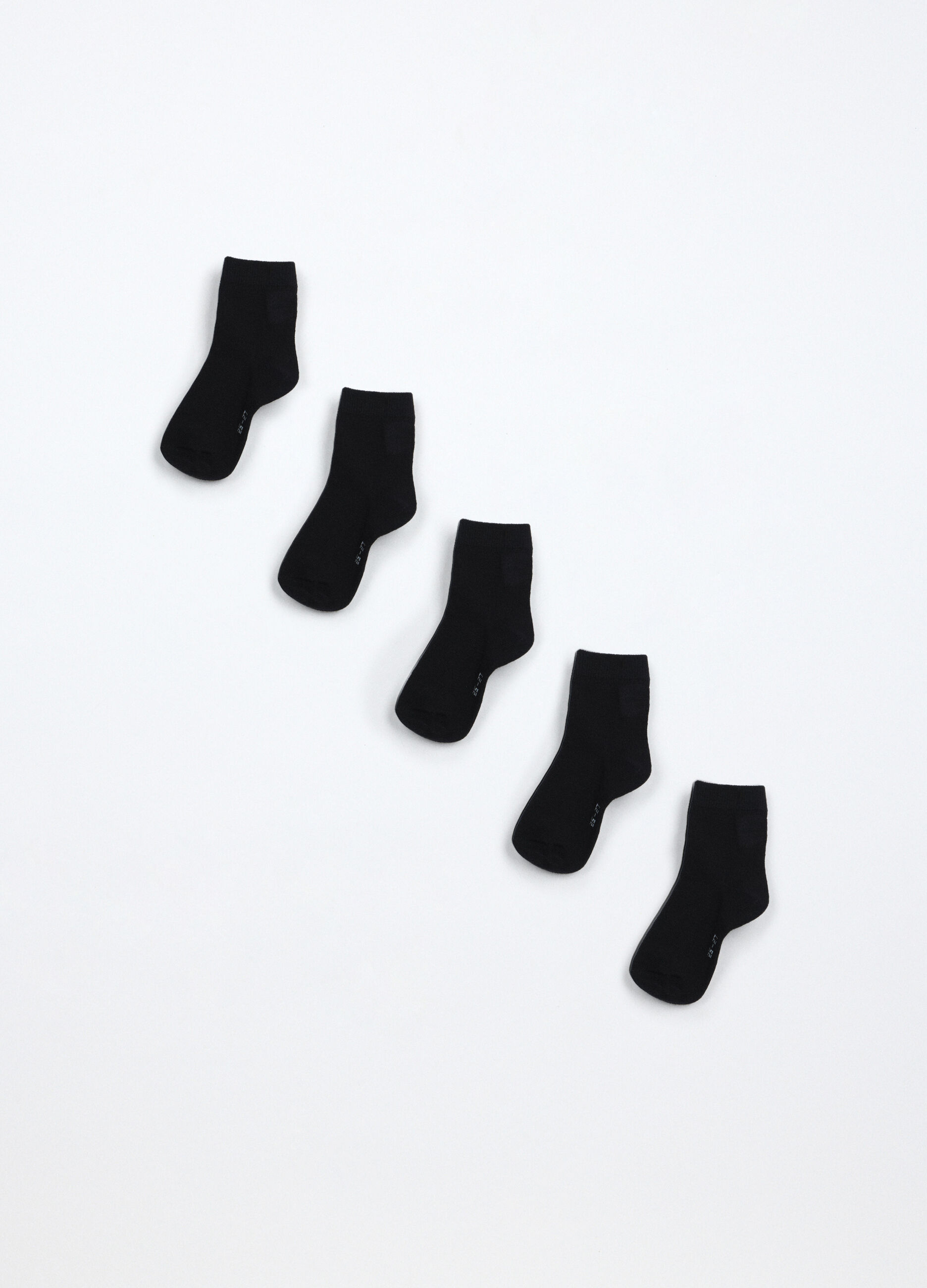 Pack 5 calzini corti misto cotone _1
