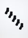 Pack 5 calzini corti misto cotone _1