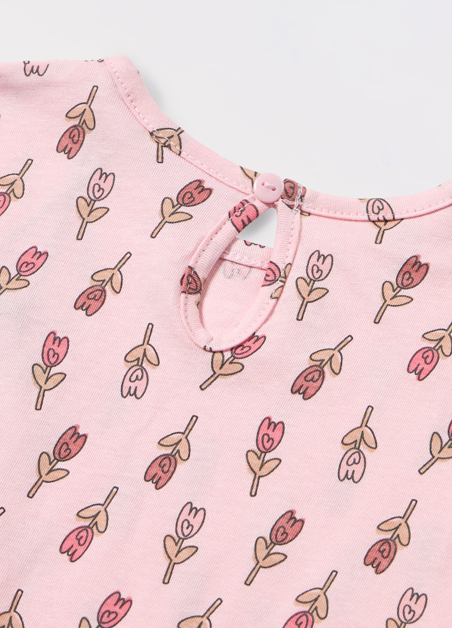 T-shirt in puro cotone neonata_1