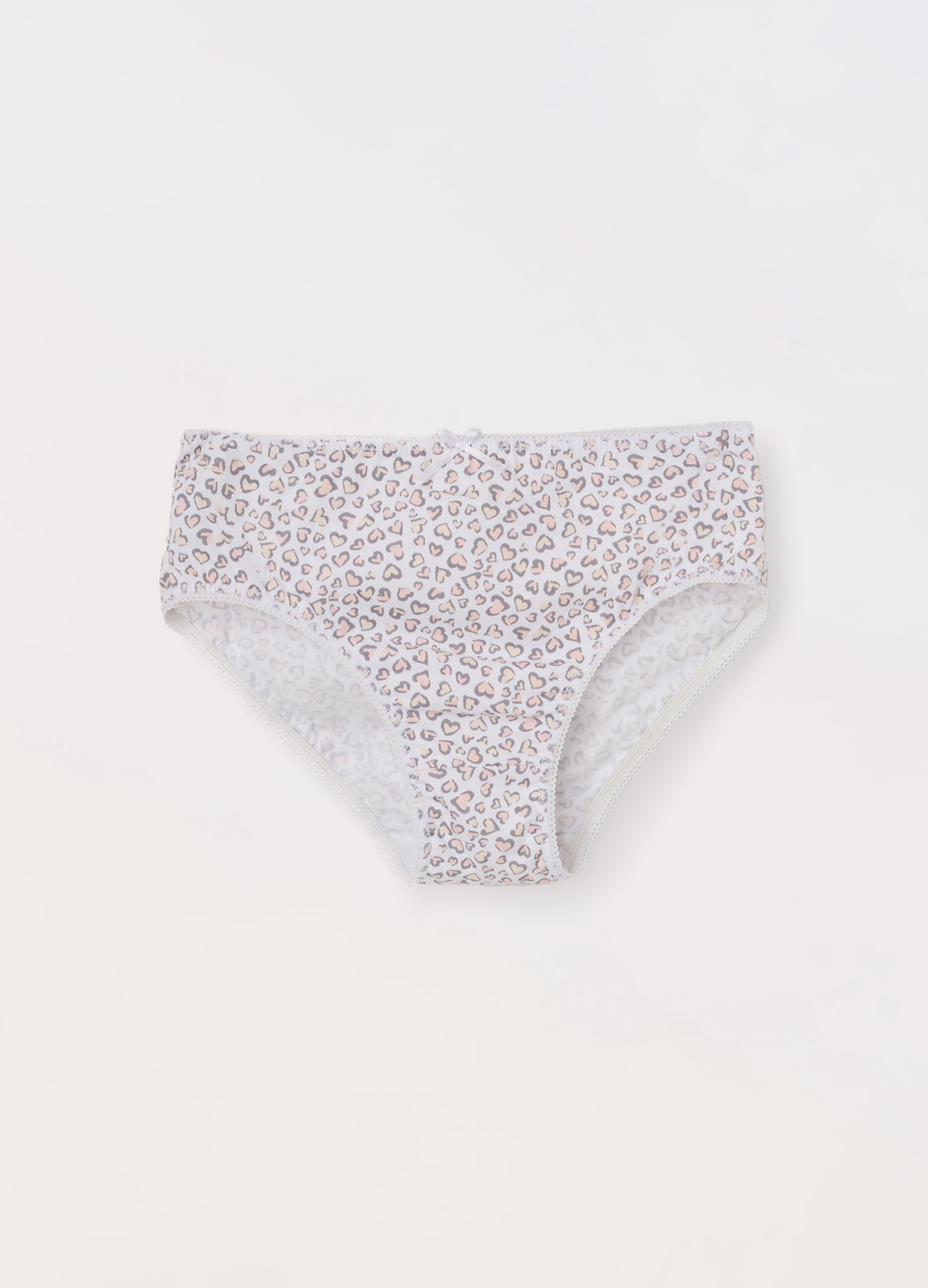 Pack 5 slip in puro cotone bambina