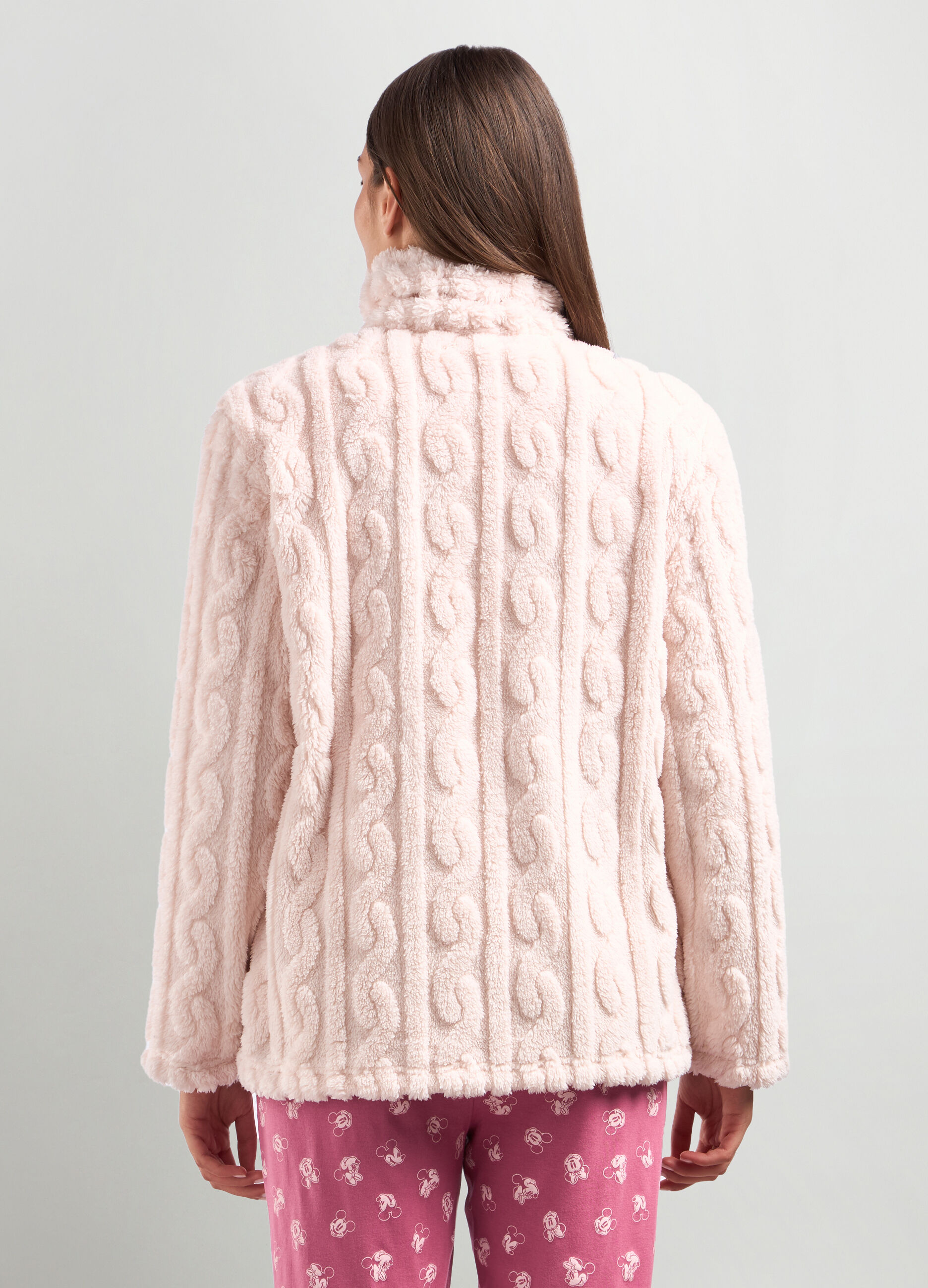 Vestaglia in coral fleece donna_1