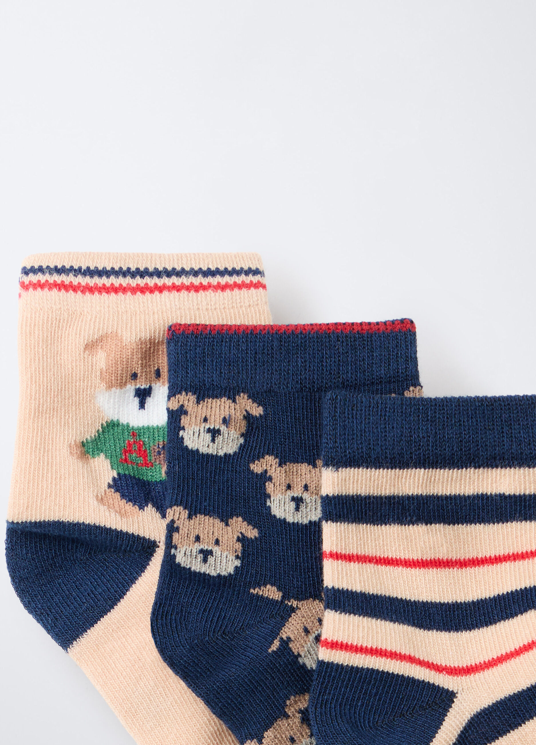Pack 3 calze misto cotone stretch _2
