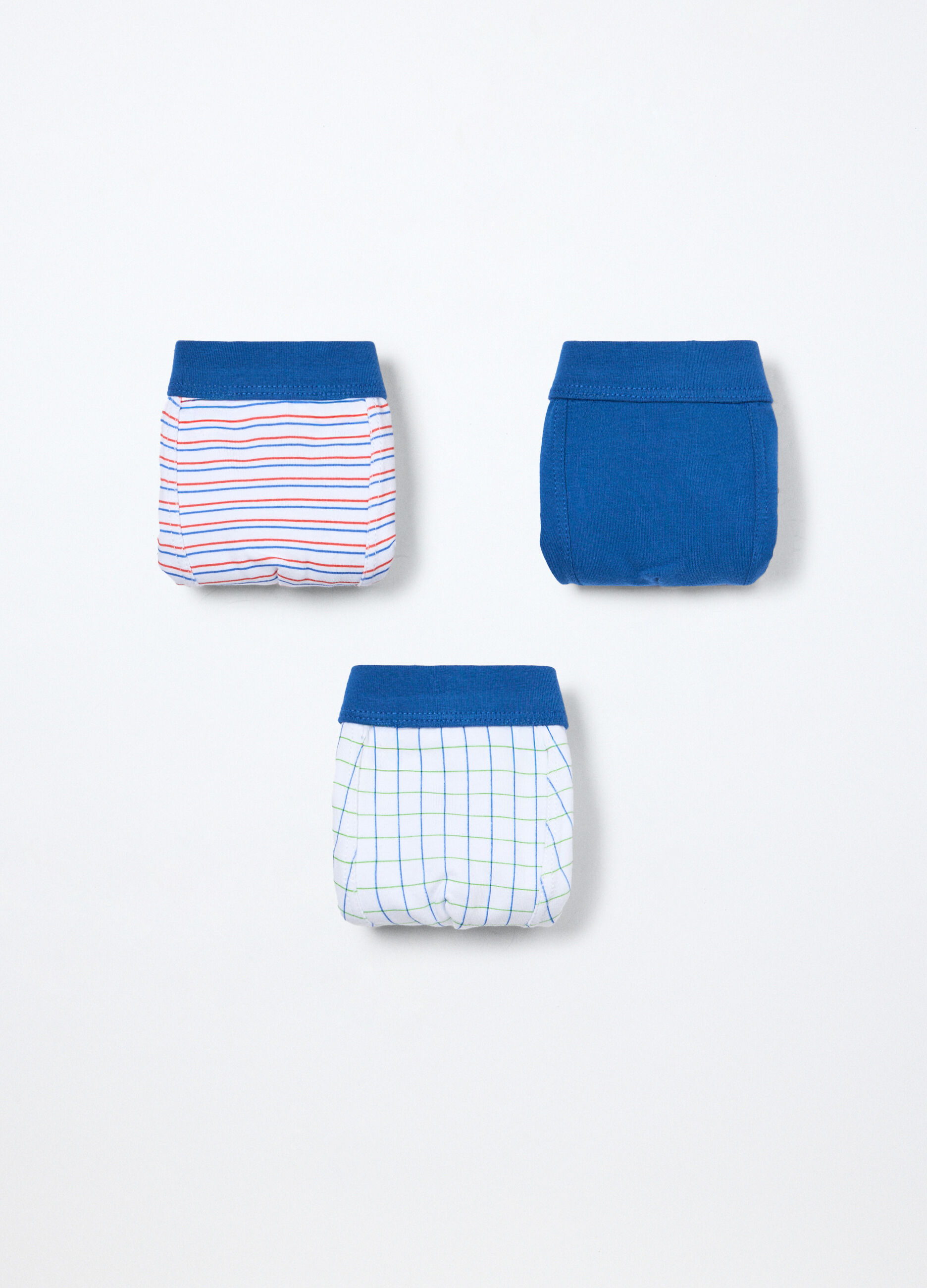 Pack 3 boxer in jersey di cotone stretch bambino_0
