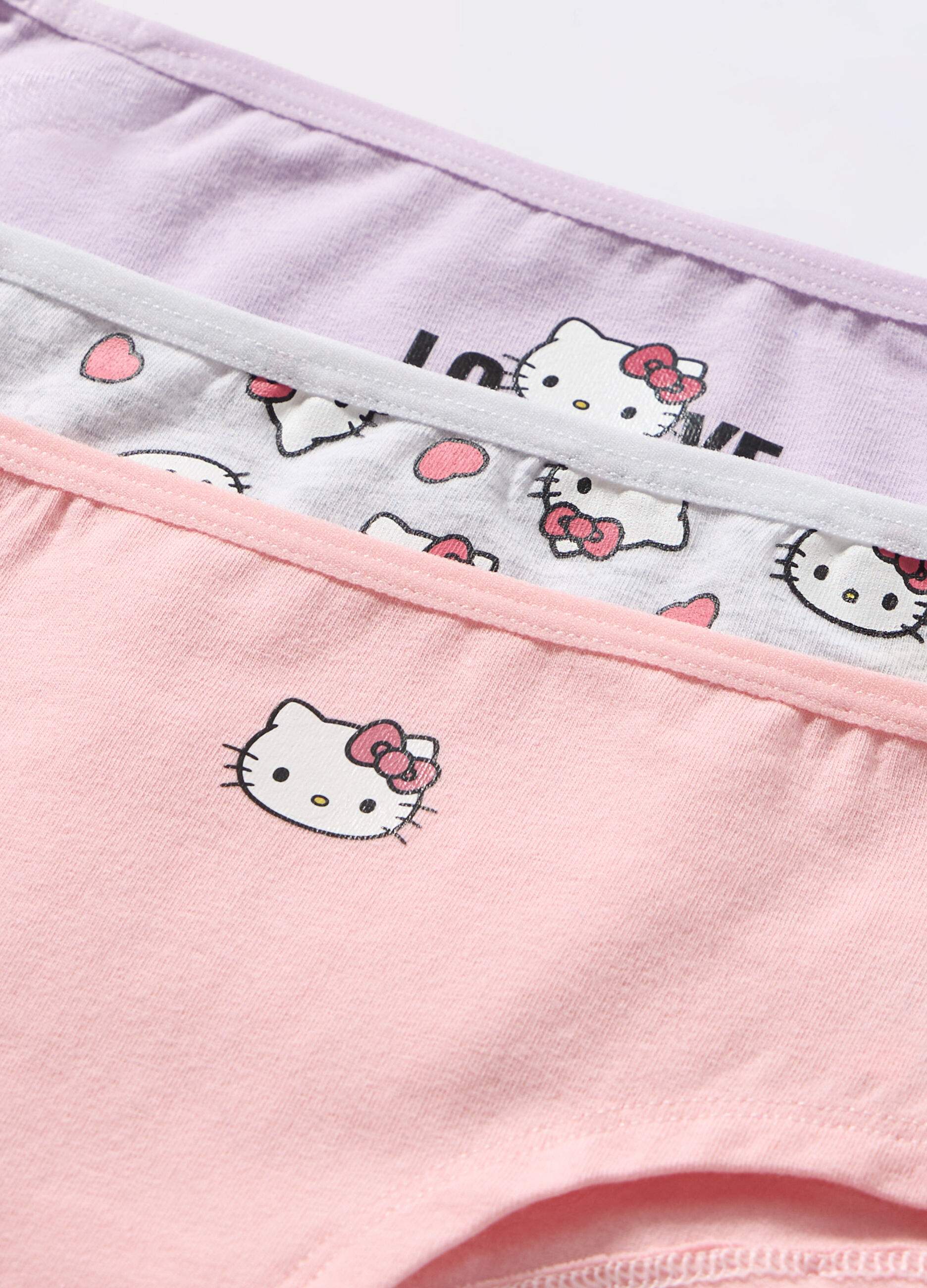 Pack 3 culotte in jersey di cotone stretch bambina_1
