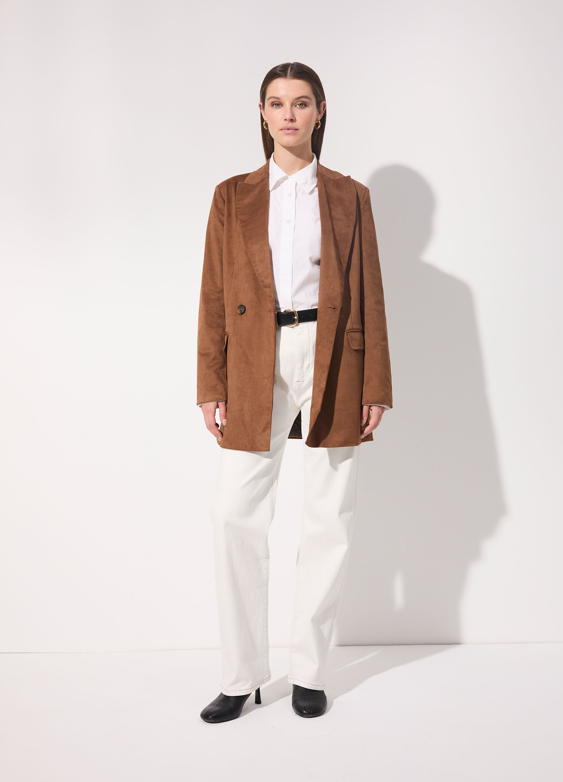 Cappotto blazer doppiopetto donna_0