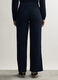 Pantaloni Comfort Fit in costina stretch donna_2