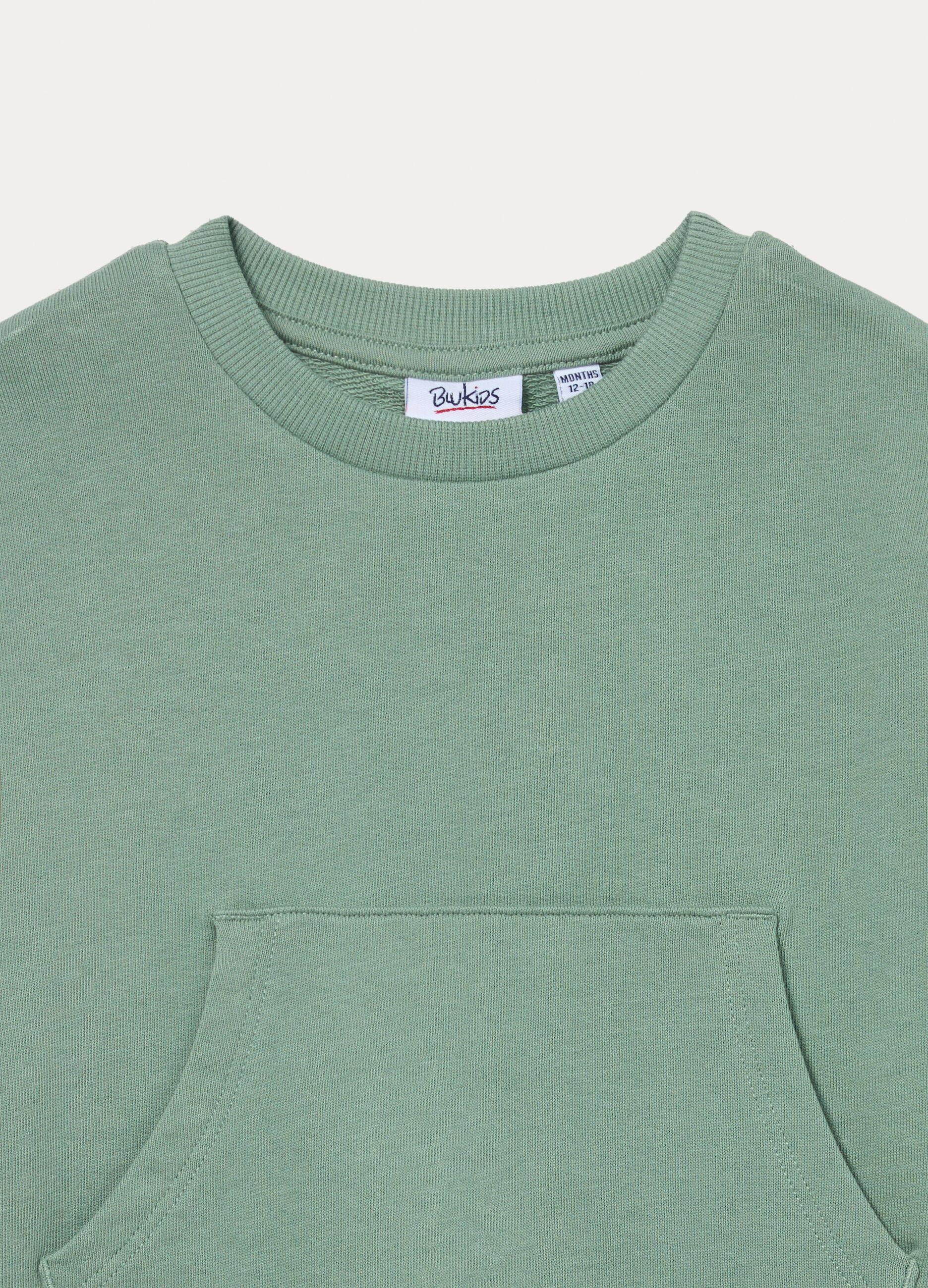 Felpa in french terry di puro cotone bimbo_1