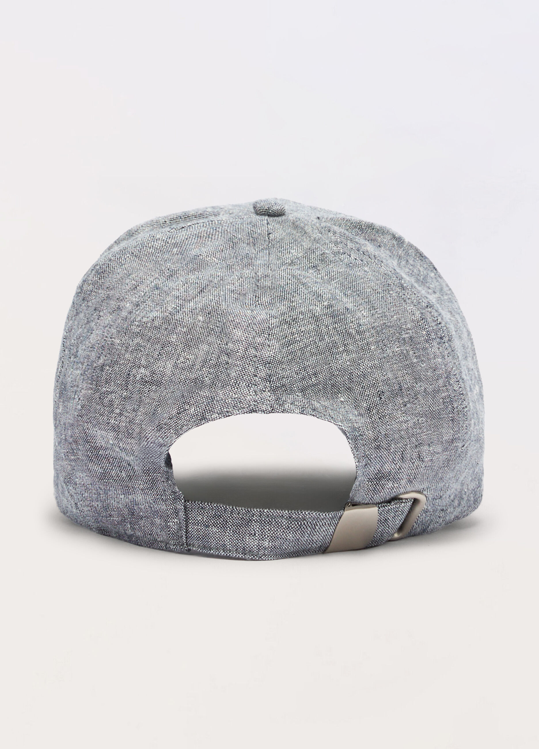 Cappello baseball in cotone e lino uomo_1