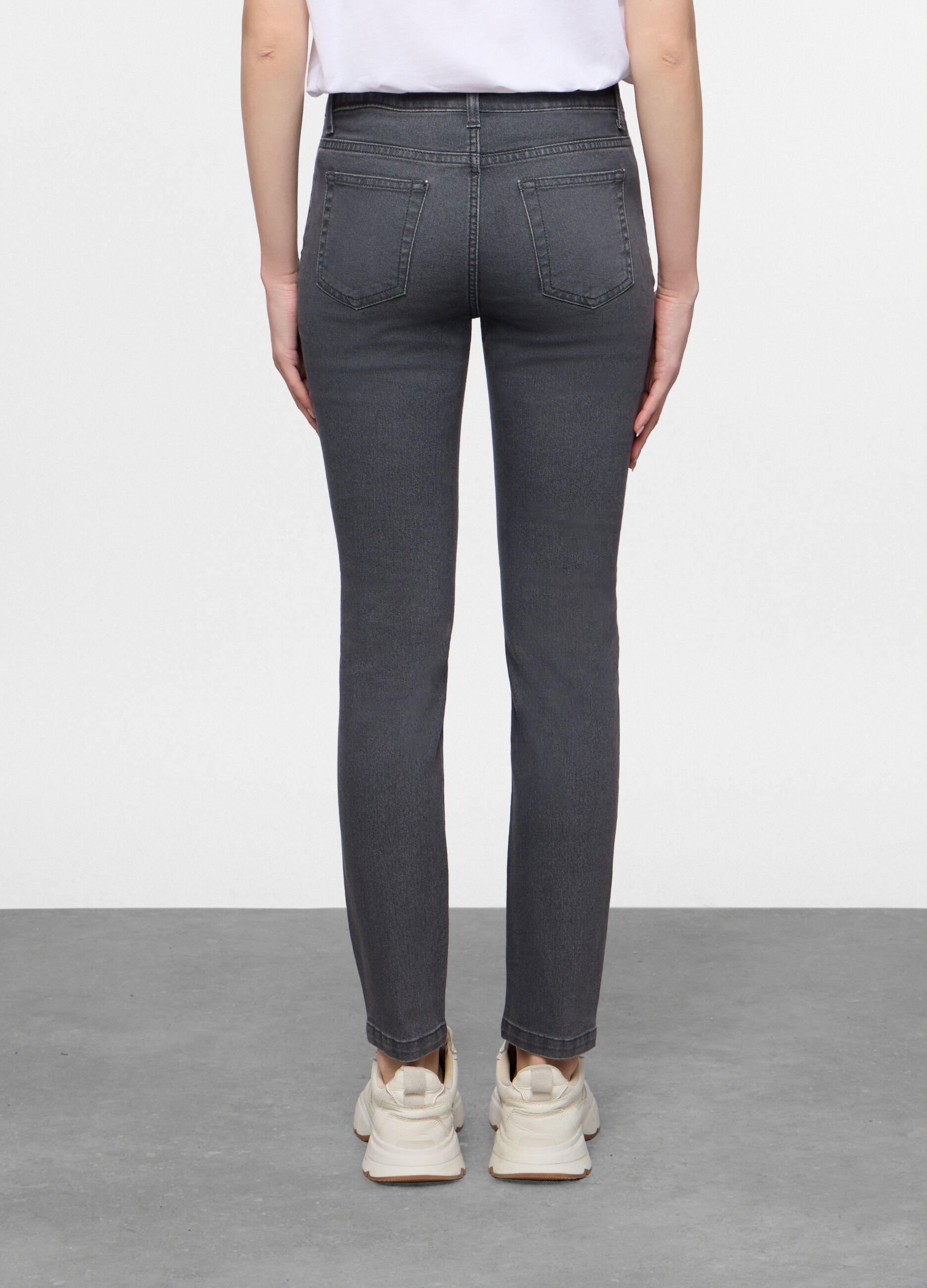 5 Tasche fit Skinny in cotone stretch donna_2