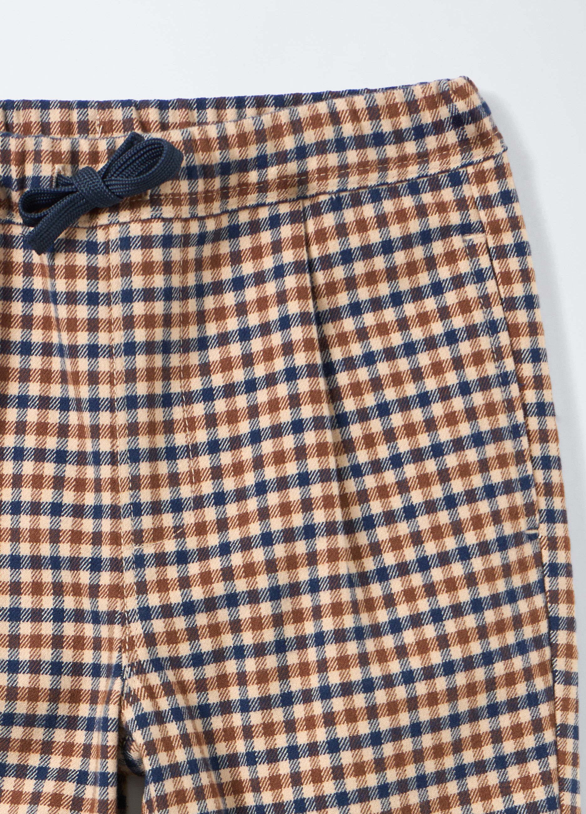 Pantaloni Regular Fit in twill misto viscosa stretch bimbo_2