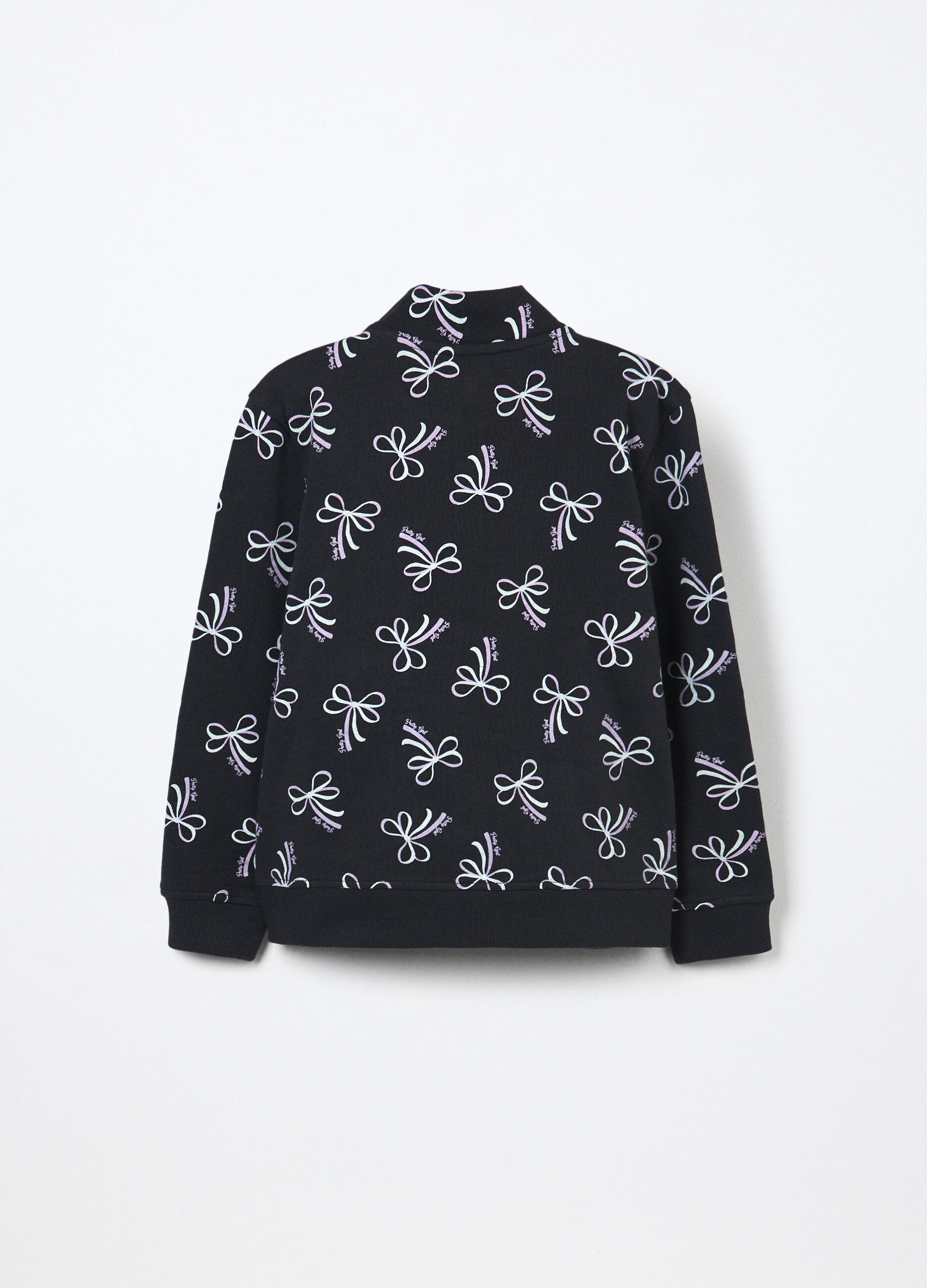 Felpa in cotone fleece bambina_1