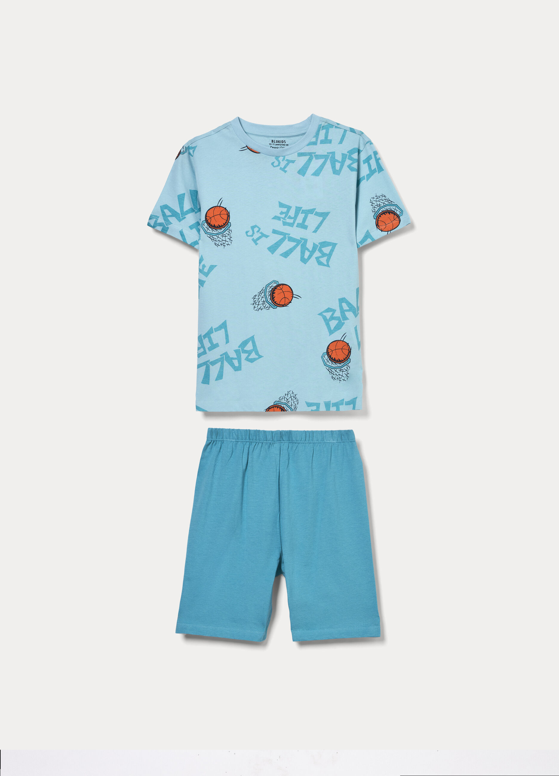 Set pigiama in jersey di puro cotone bambino_0