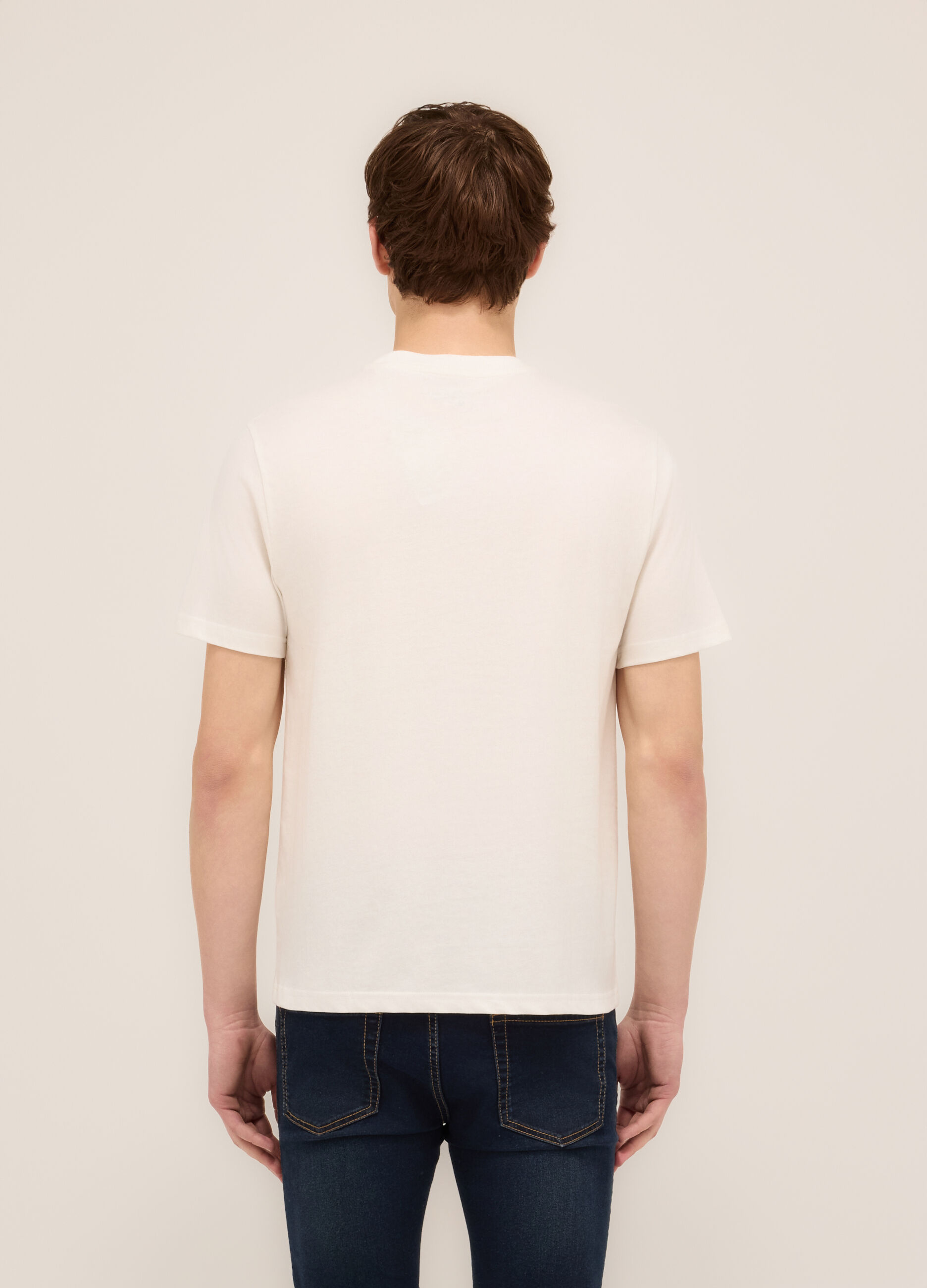 T-shirt girocollo stampa NYC Skate Park uomo