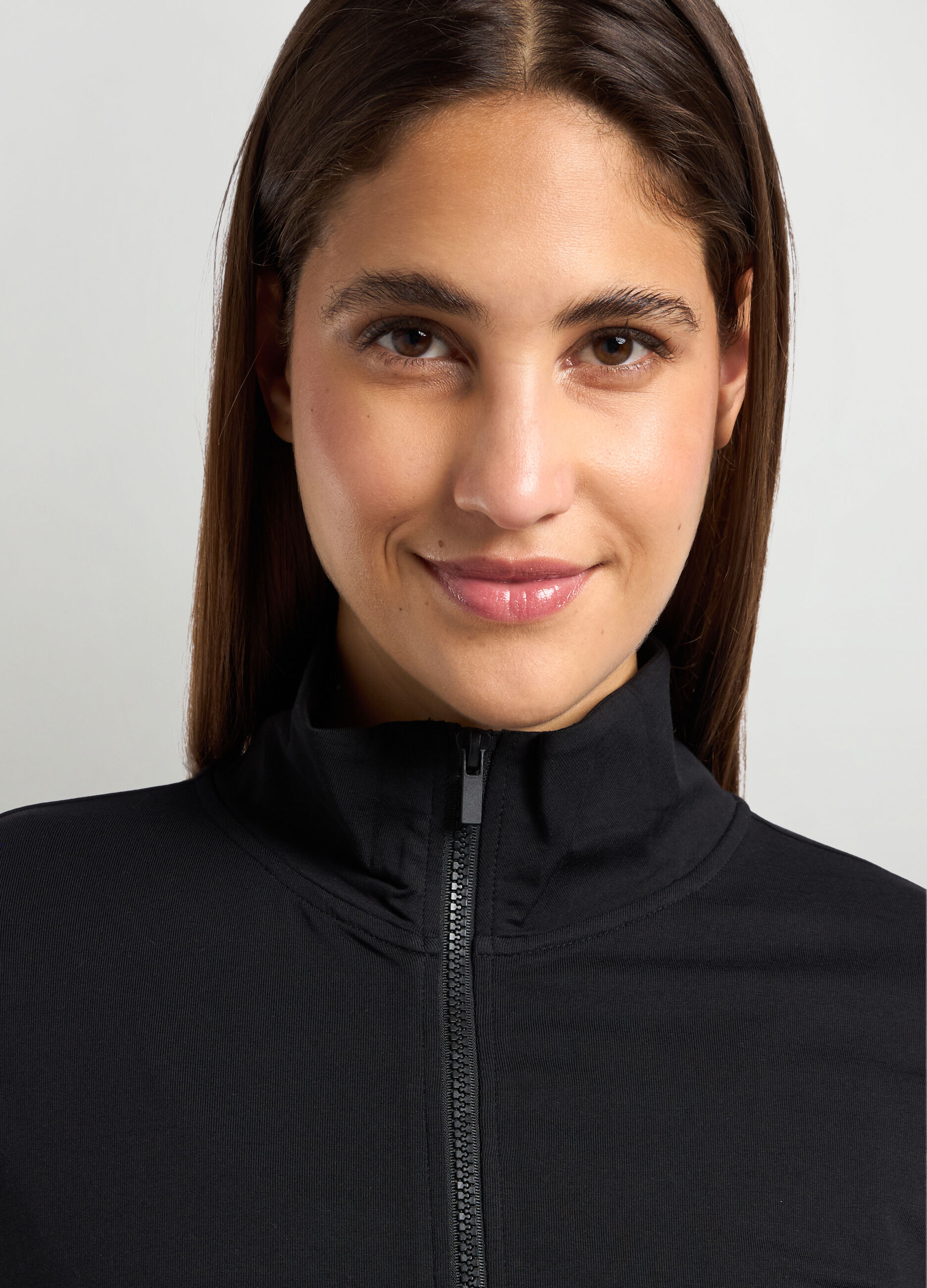 Felpa in cotone stretch fitness donna_2