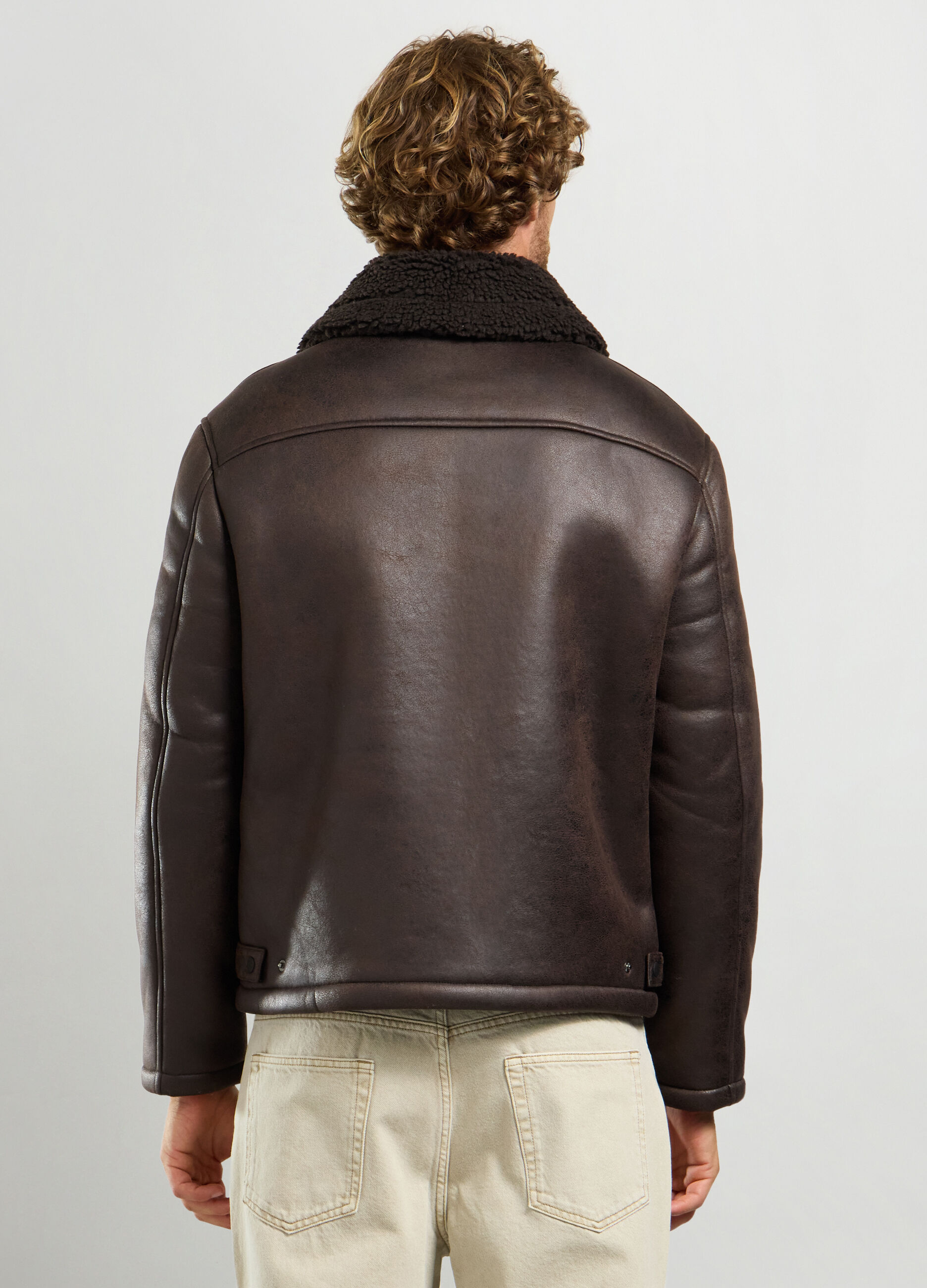 Eco montone full zip uomo_1